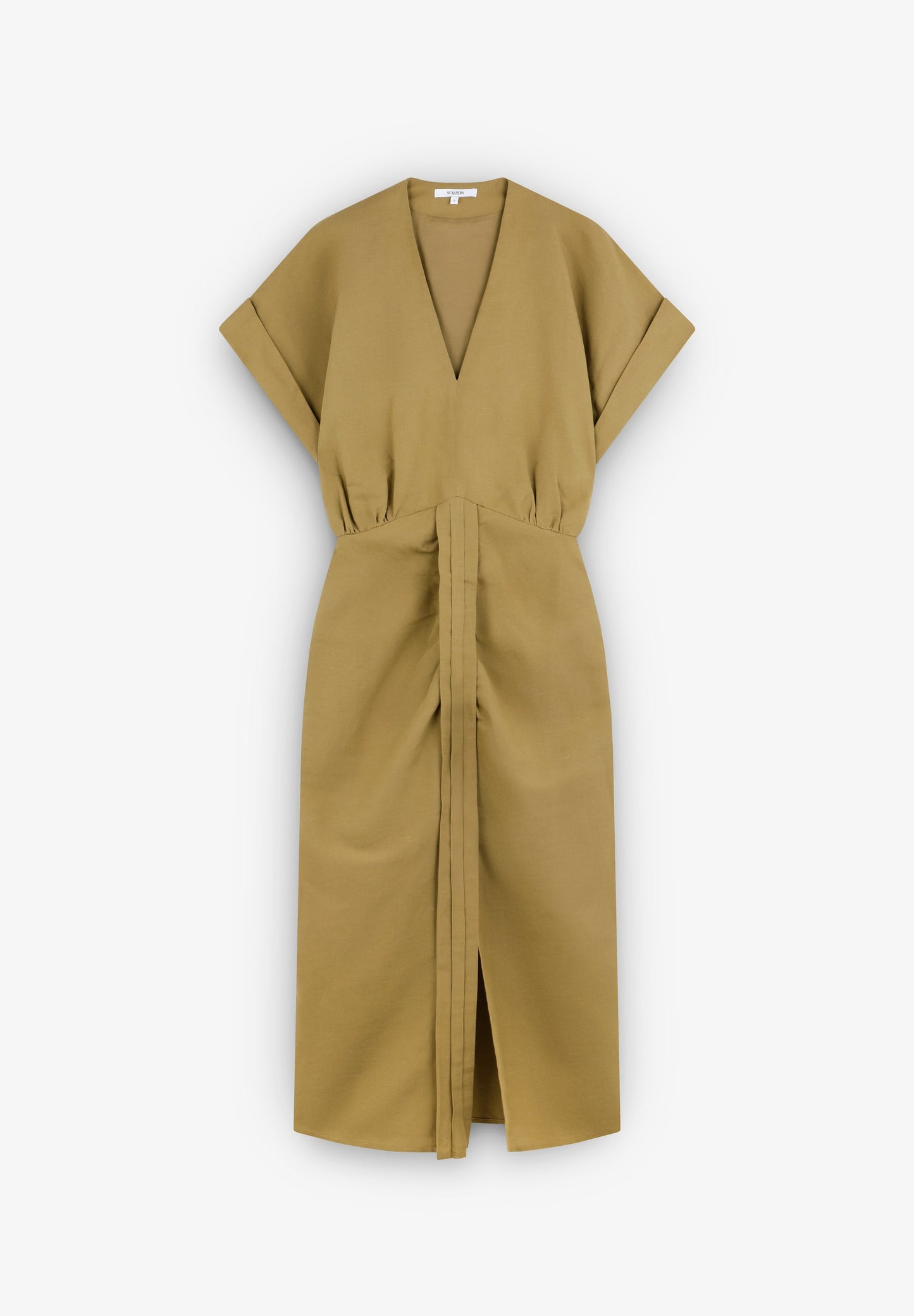 VESTIDO LINO FRUNCES