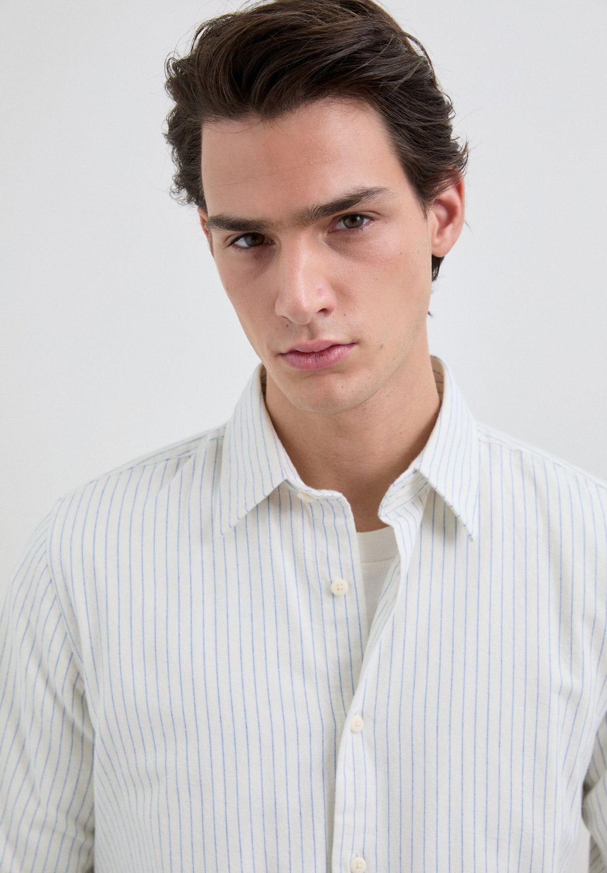 CAMISA RAYAS AFELPADA
