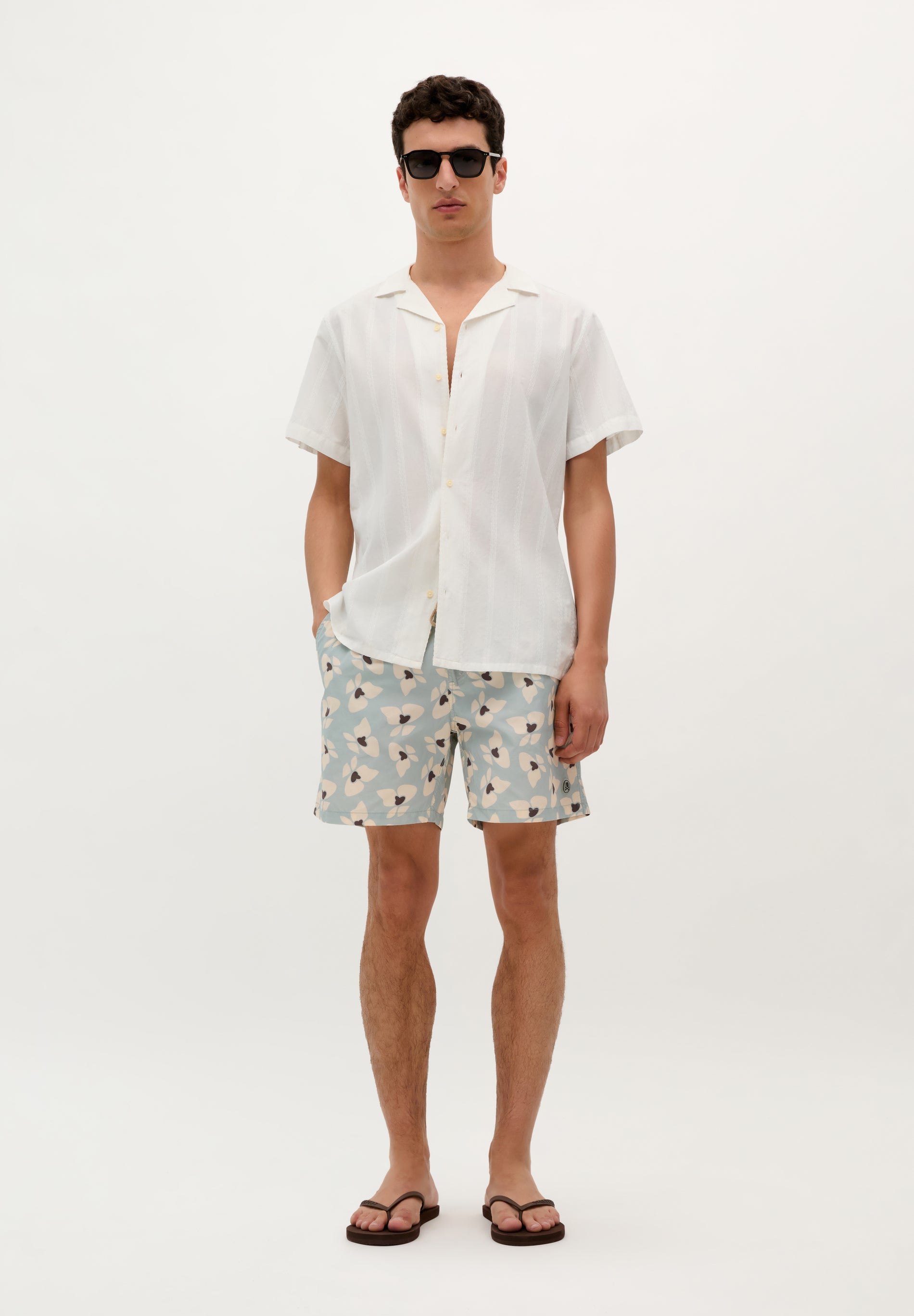 BAÑADOR ESTAMPADO FLORES