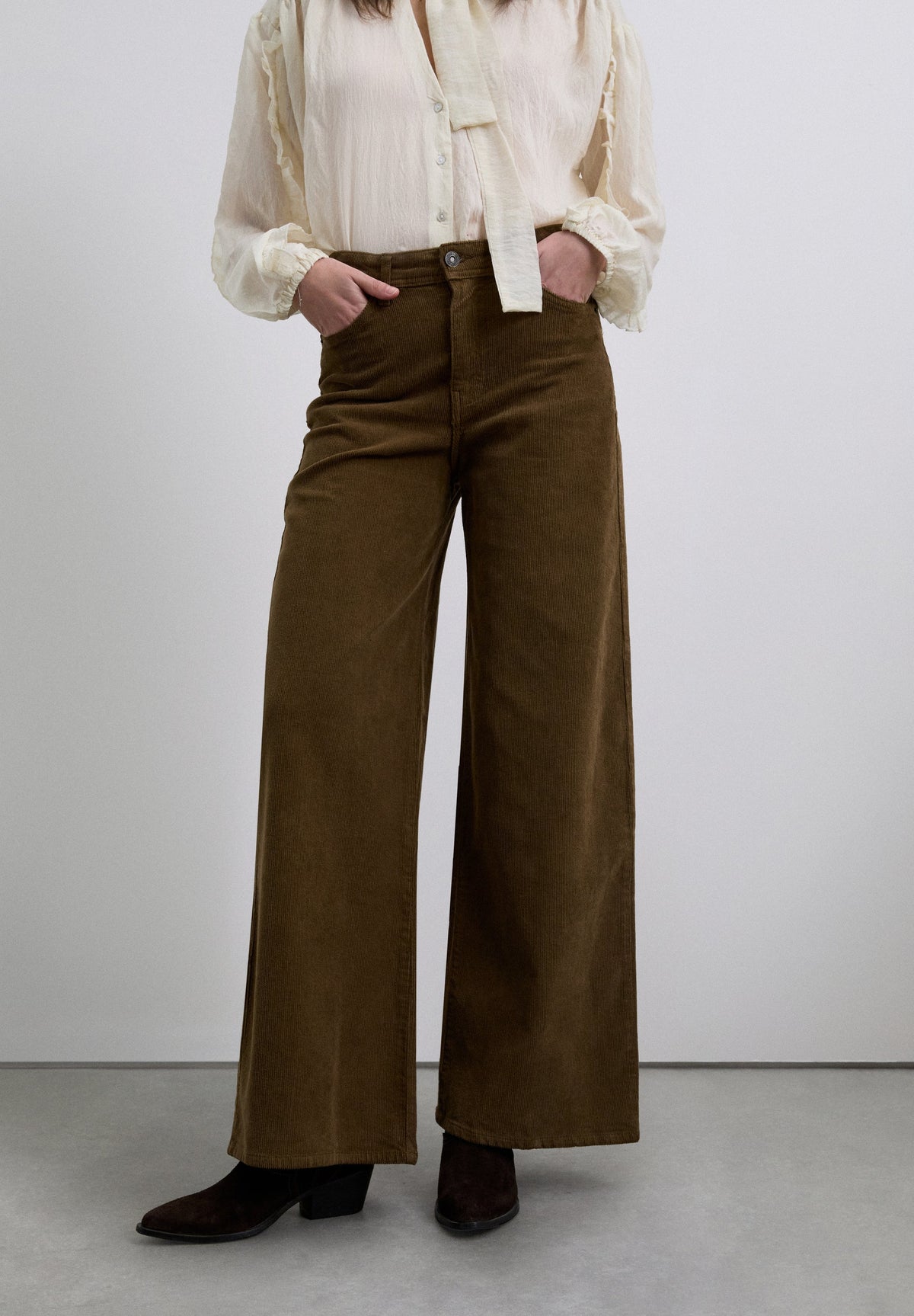 PANTALÓN DE PANA RECTO