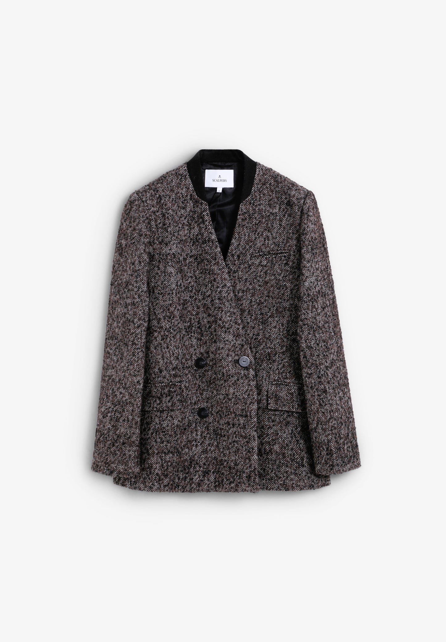 BLAZER SIN SOLAPA ESPIGA