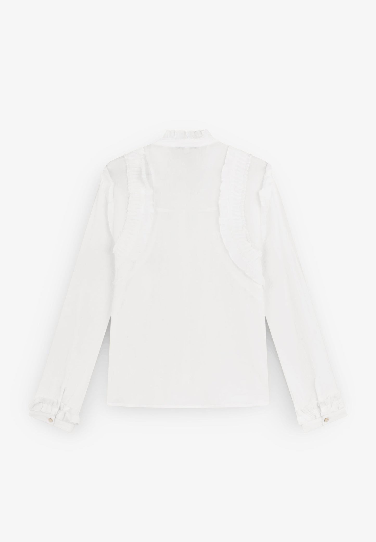 CAMISA DETALLES FRUNCES PLISADOS