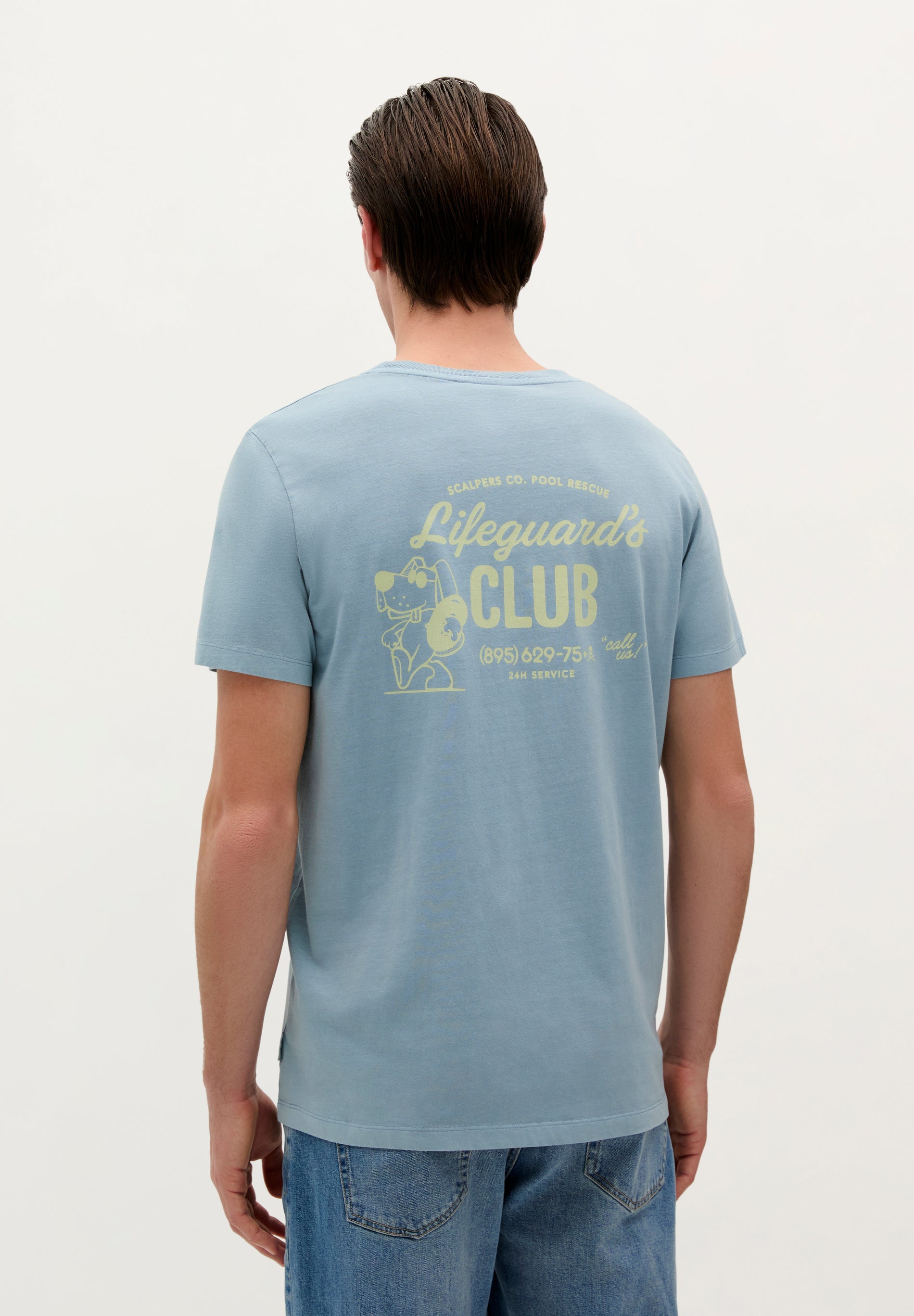 POLERA LIFEGUARD ESTAMPADA