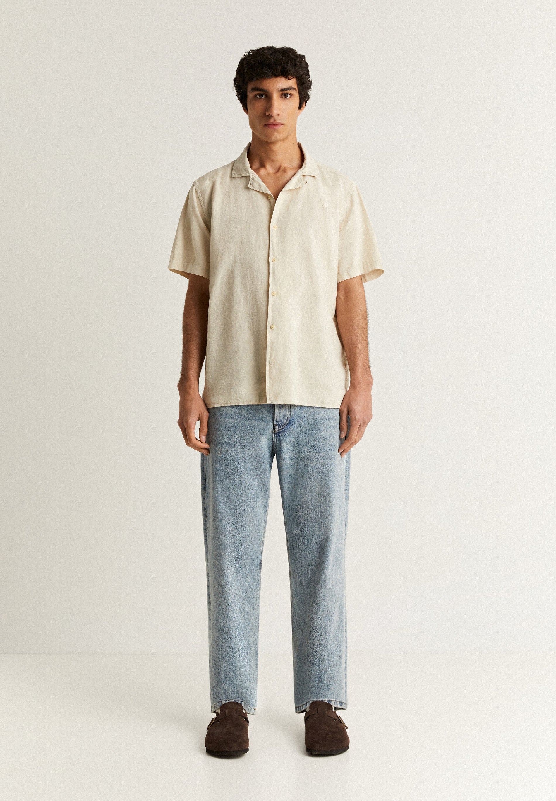 CAMISA MANGA CORTA LINO