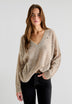 SWEATER EN V TACHUELAS