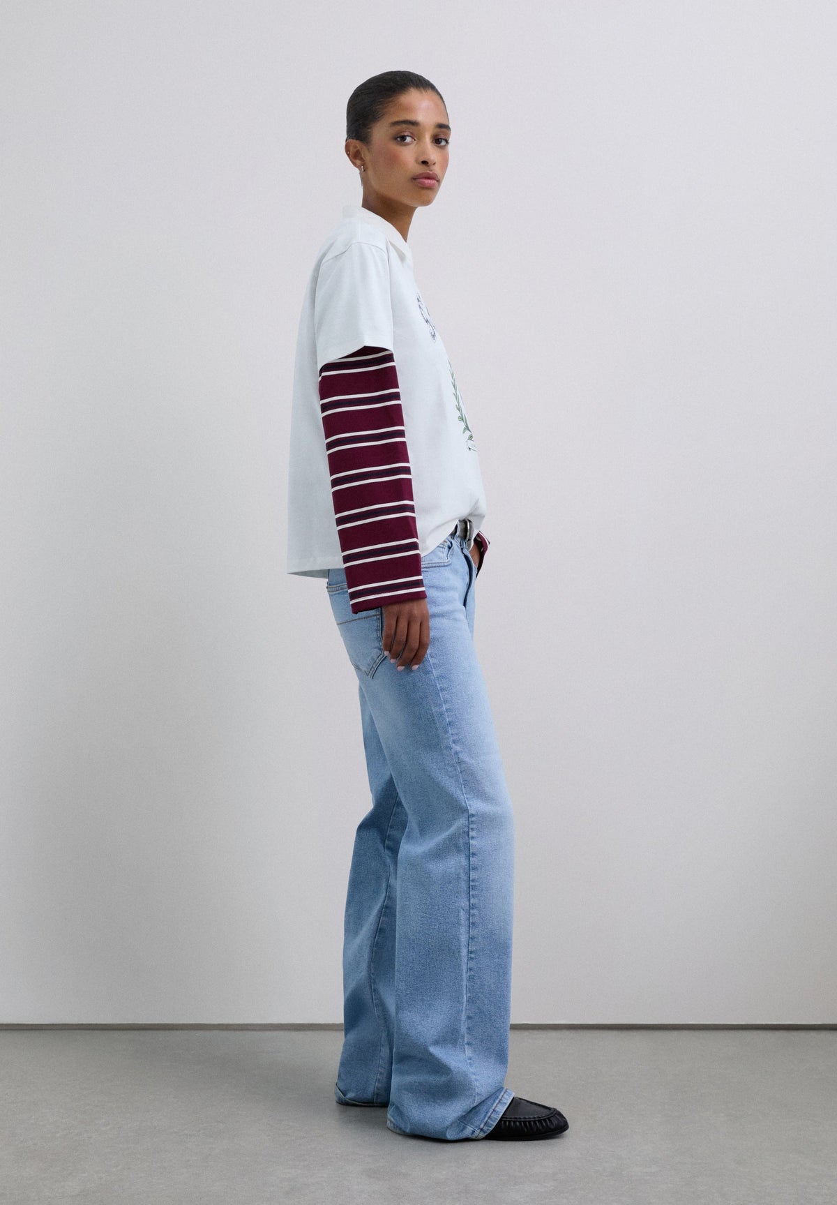 POLERA ALGODÓN PRINT LOGO