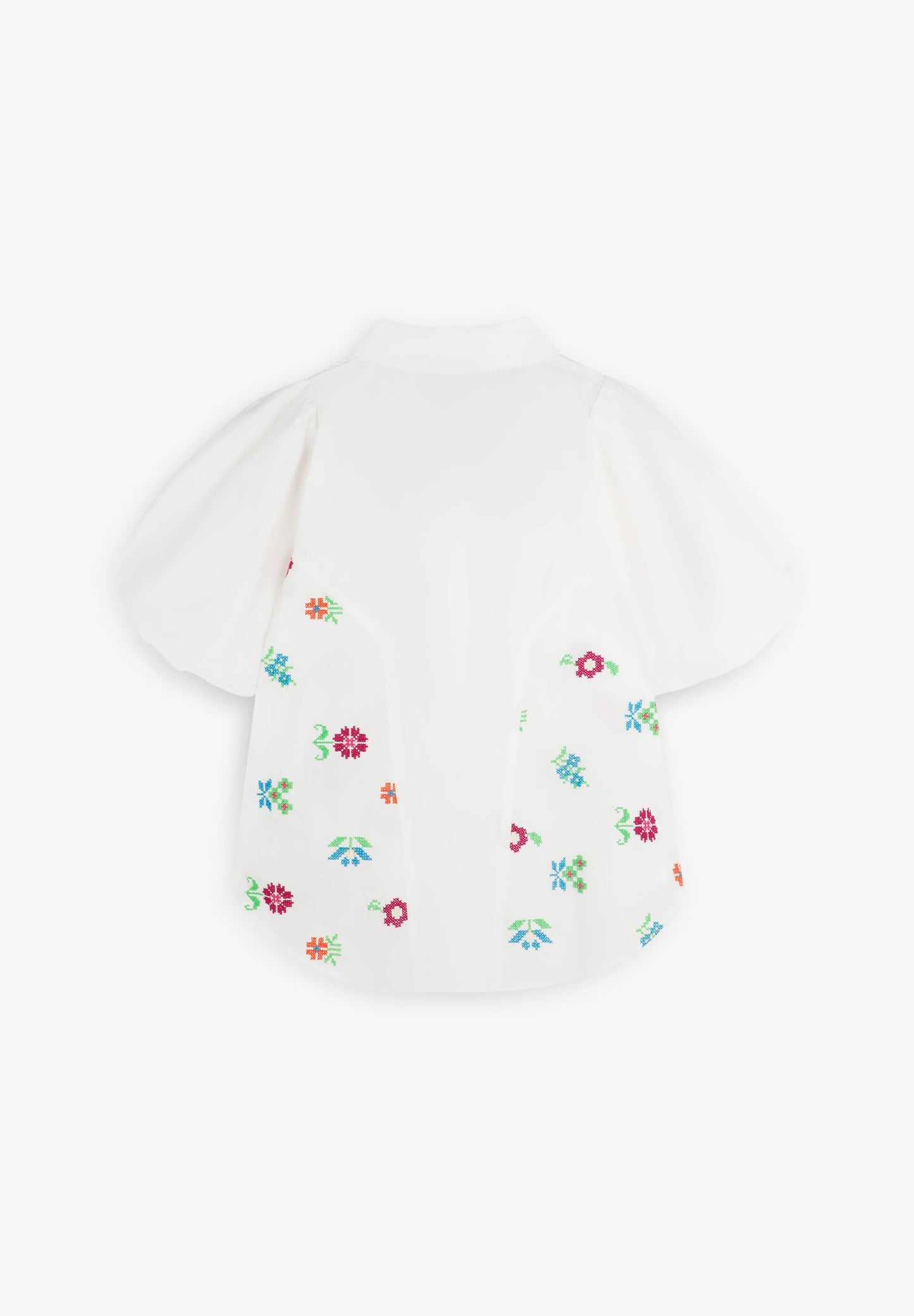 CAMISA ALGODÓN DETALLES BORDADOS