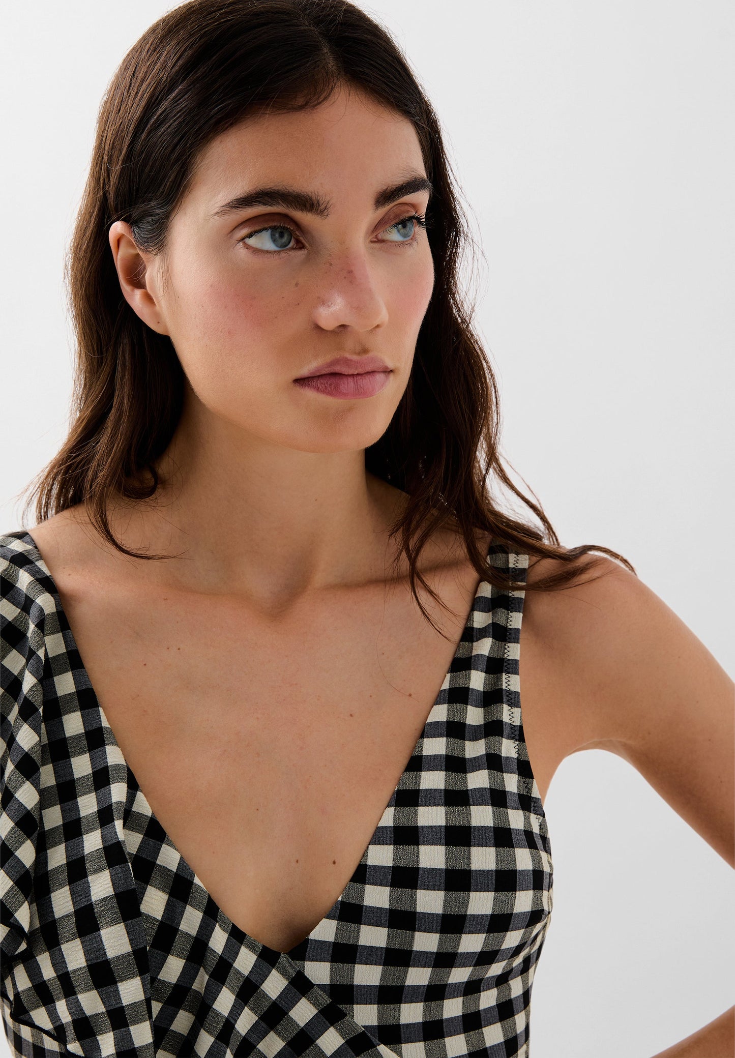 BAÑADOR VICHY VOLANTE