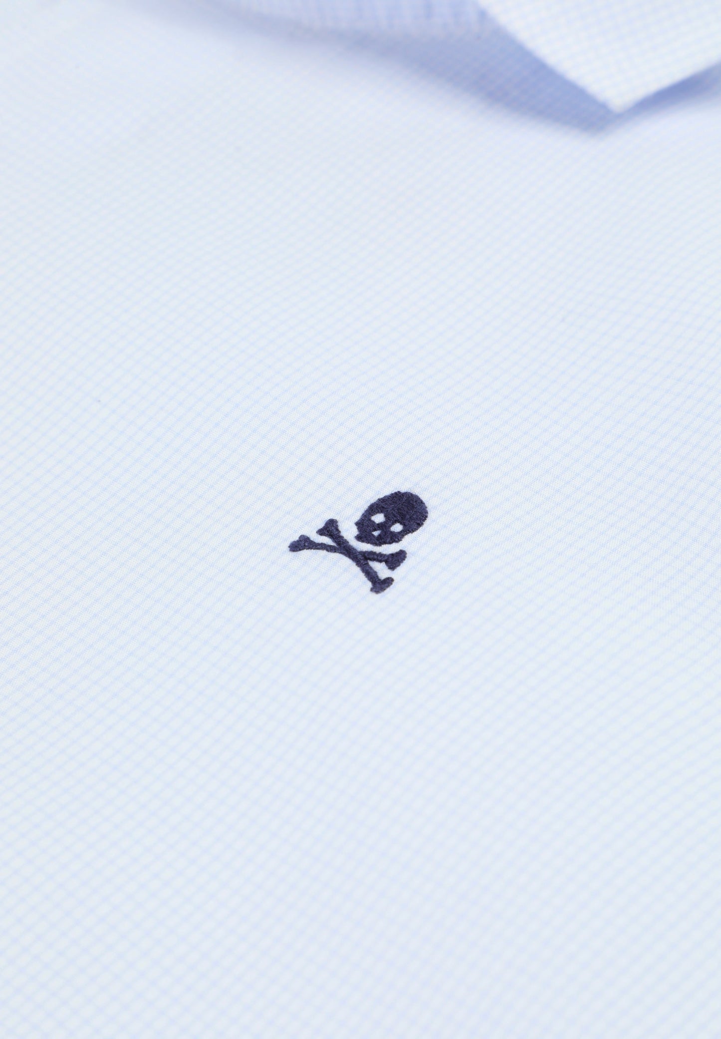 CAMISA CALAVERA BORDADA