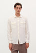 CAMISA BOLSILLOS LINO