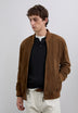 CHAQUETA BOMBER PIEL