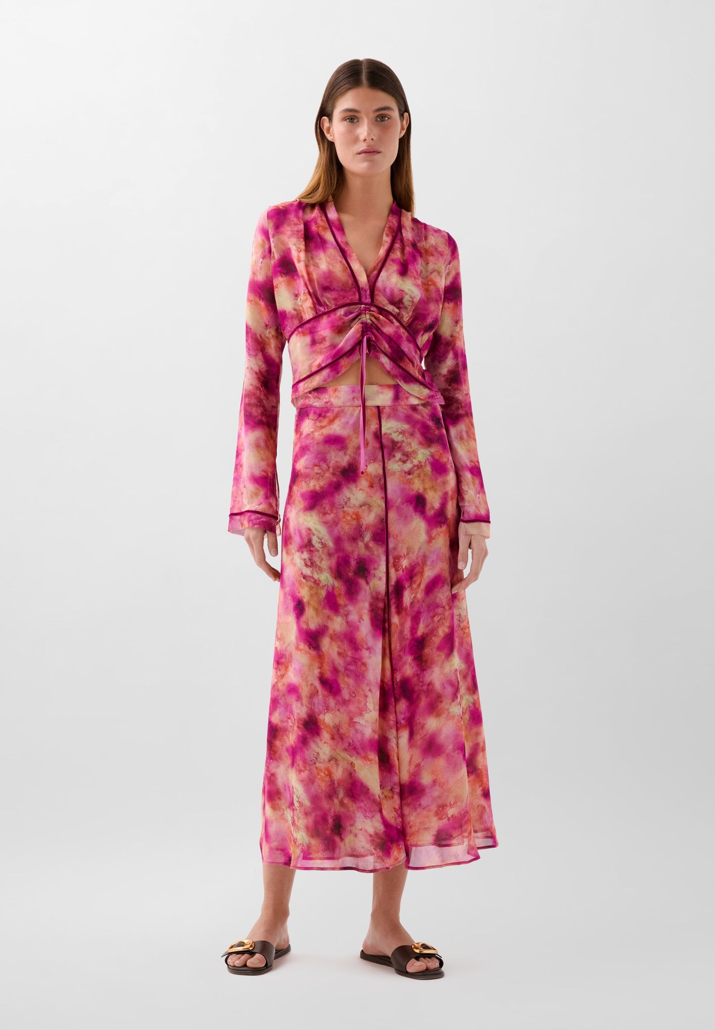 FALDA ESTAMPADA TIE DYE