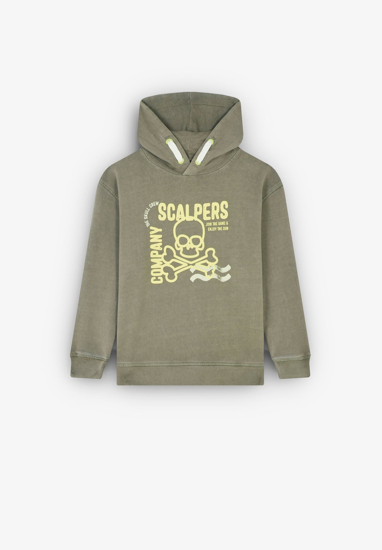 POLERÓN CAPUCHA PRINT DELANTERO