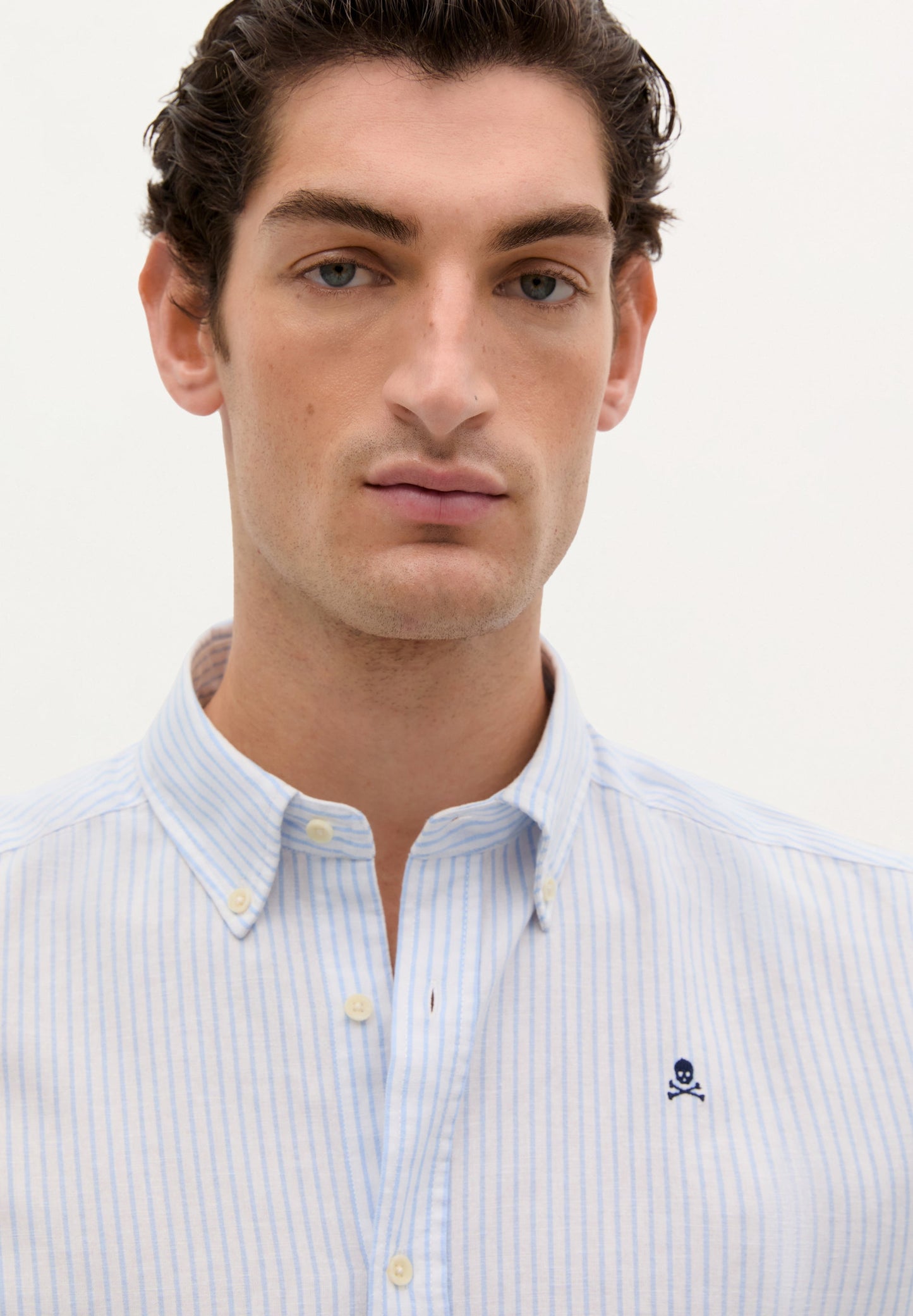 CAMISA RAYAS CALAVERA CONTRASTE