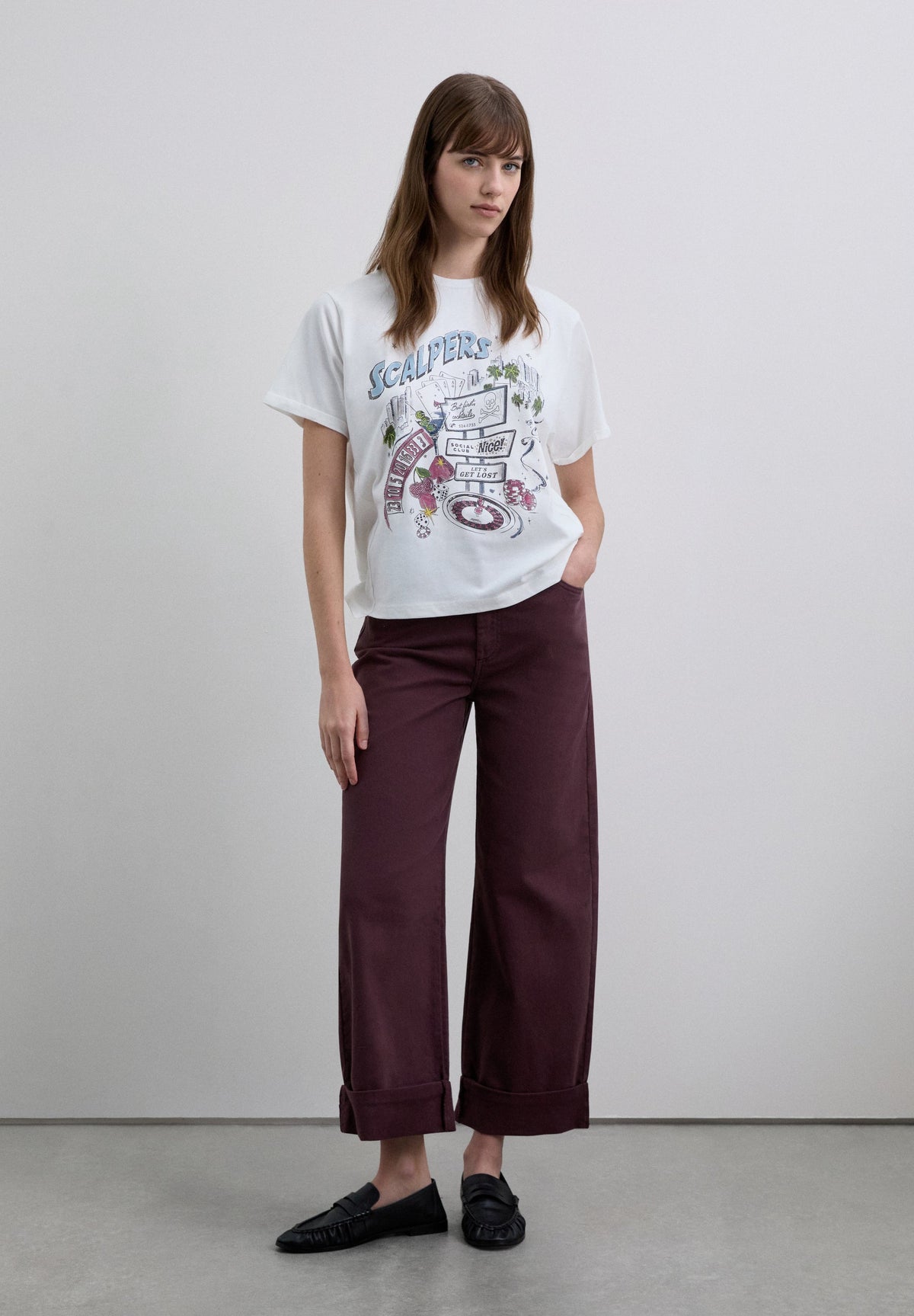 POLERA ASIMÉTRICA PRINT