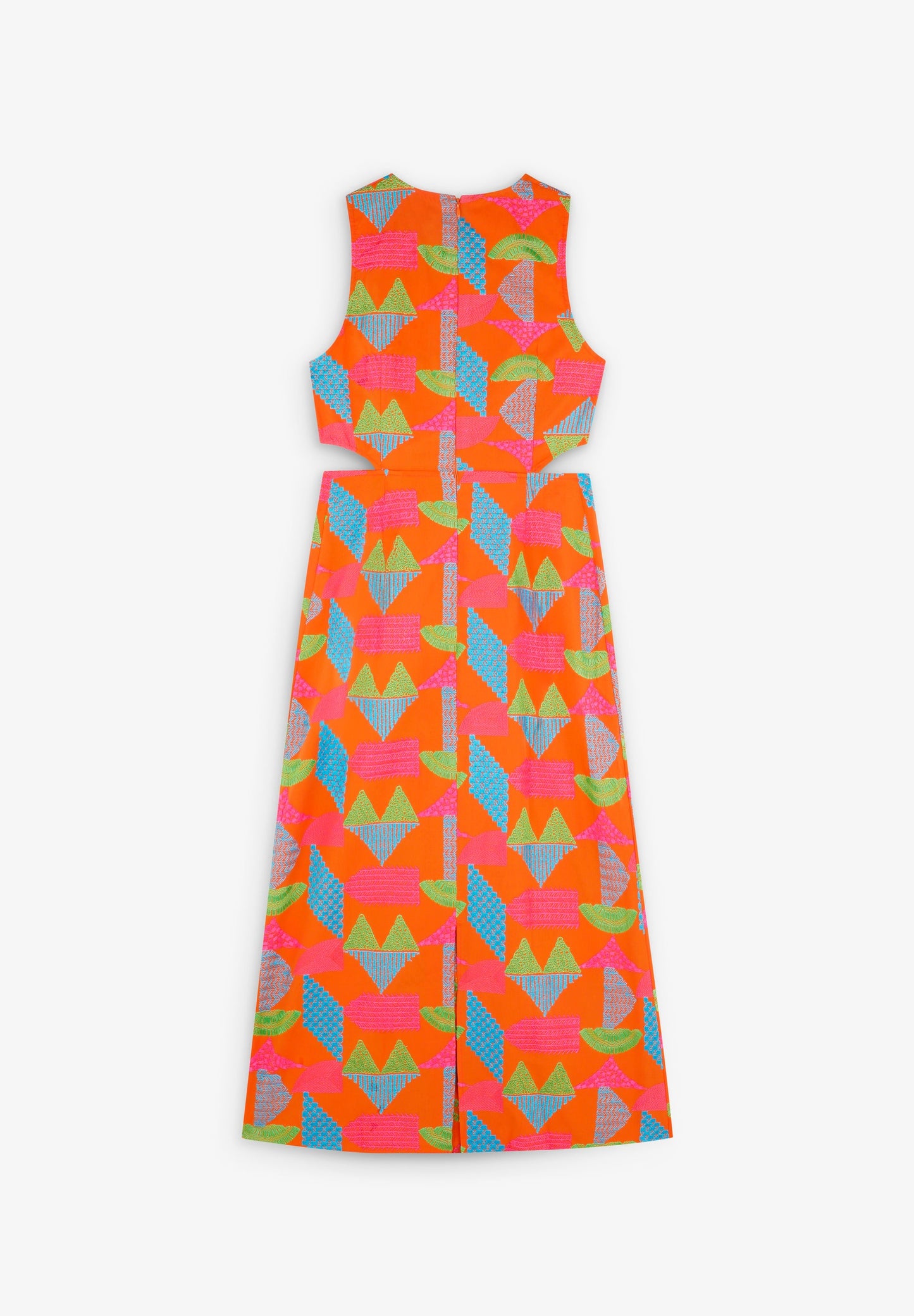 VESTIDO PRINT CUT OUTS