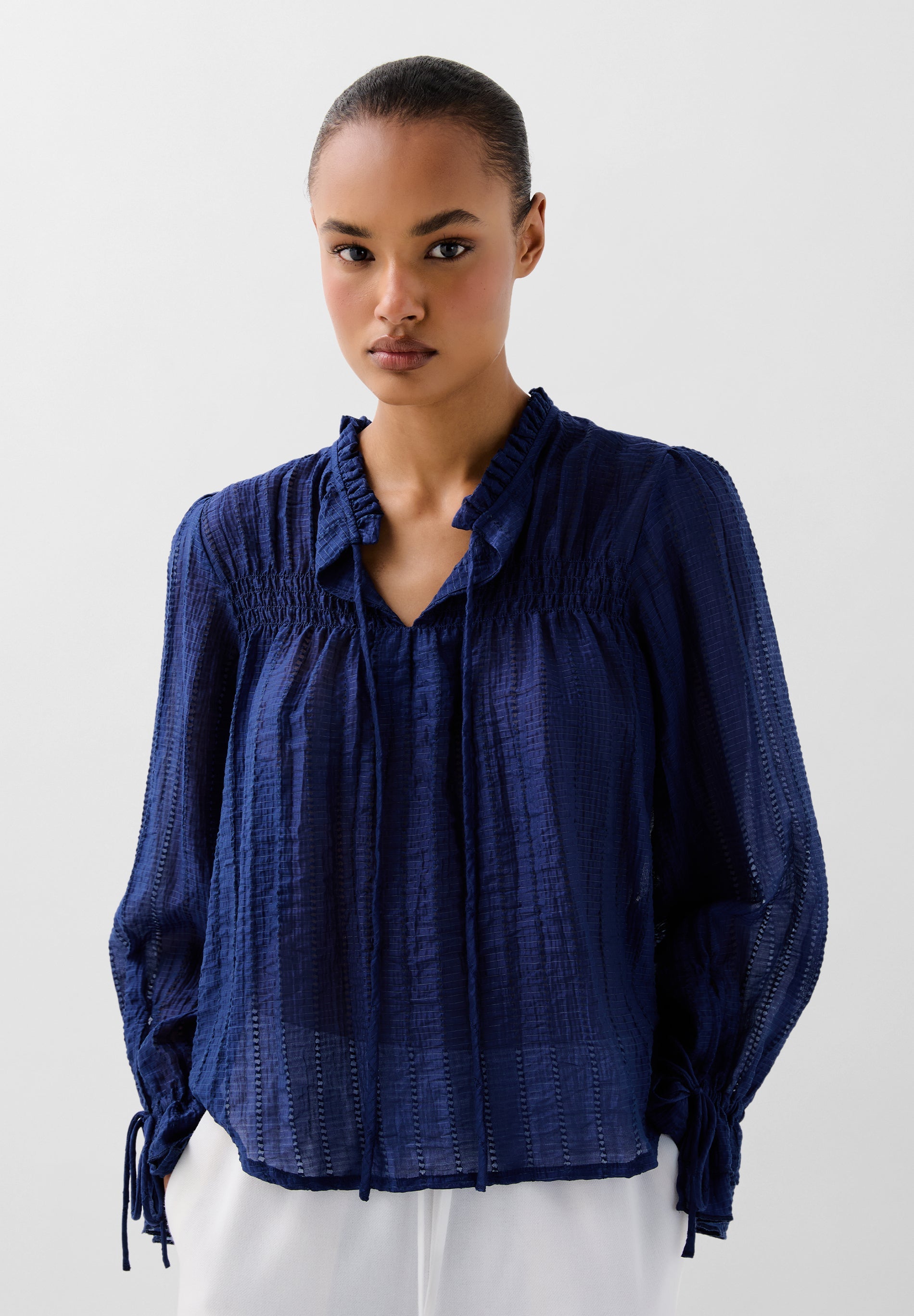 BLUSA FLUIDA DETALLES