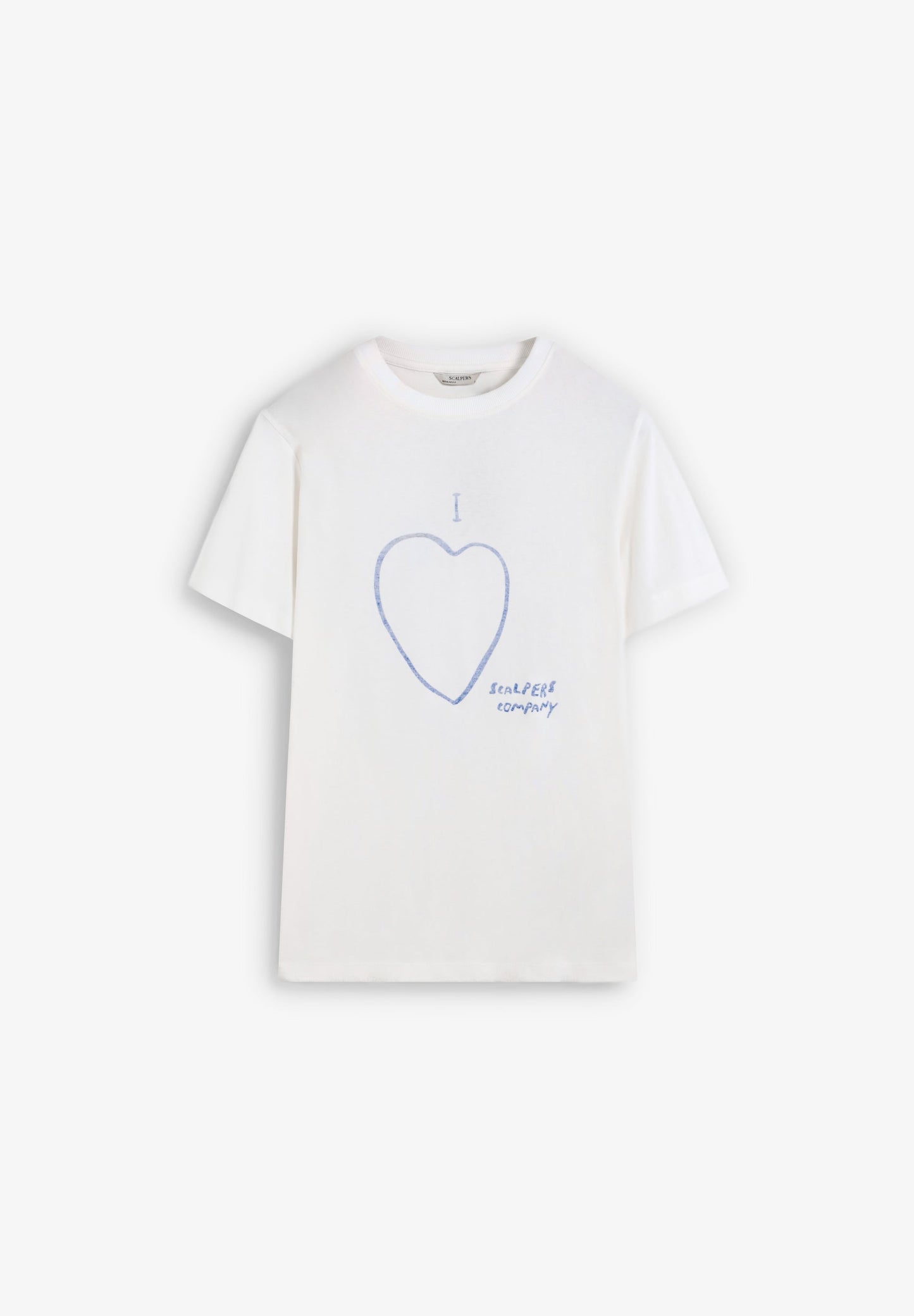 POLERA EFECTO LAVADO ESTAMPADA