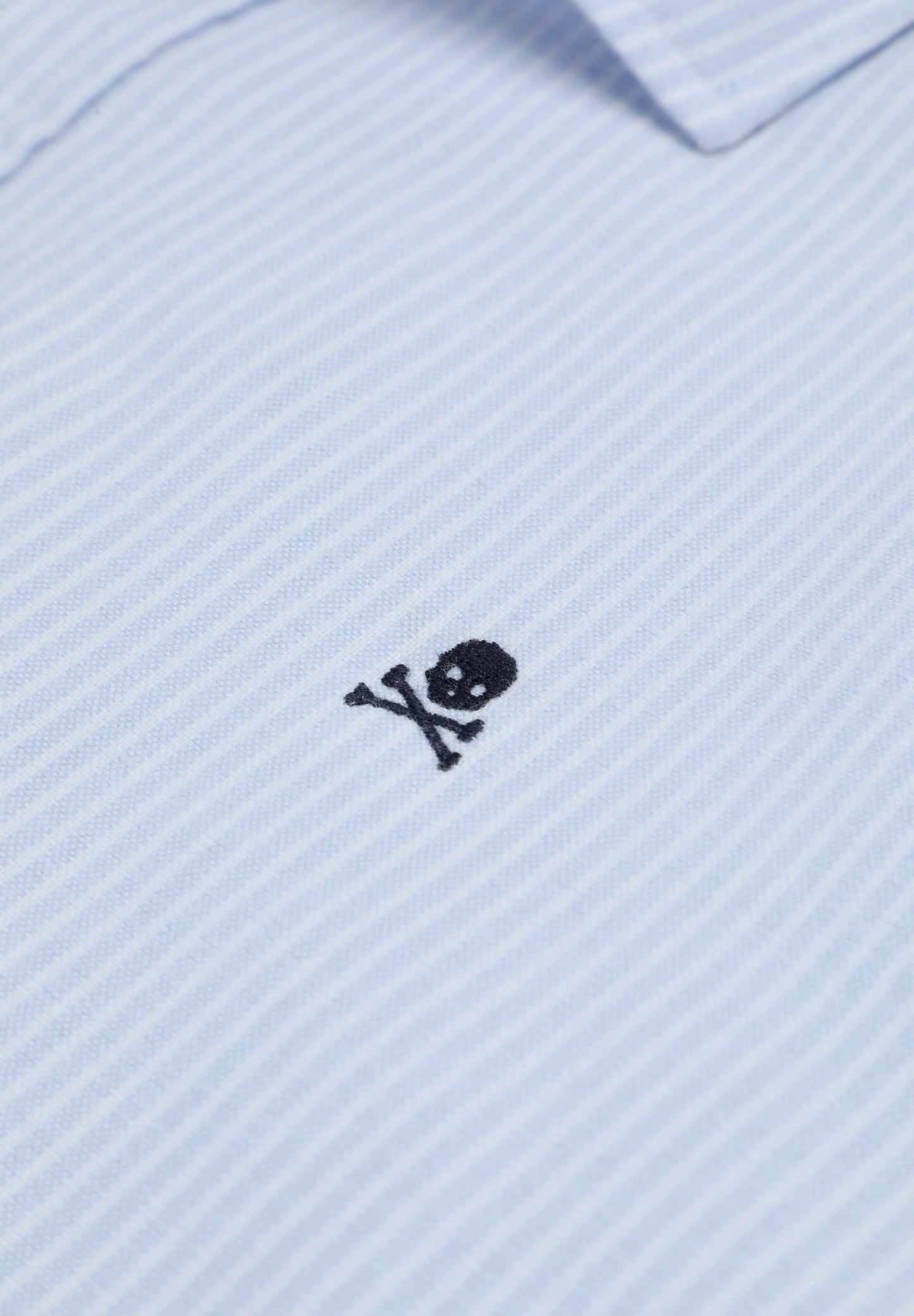 CAMISA OXFORD RAYAS CALAVERA