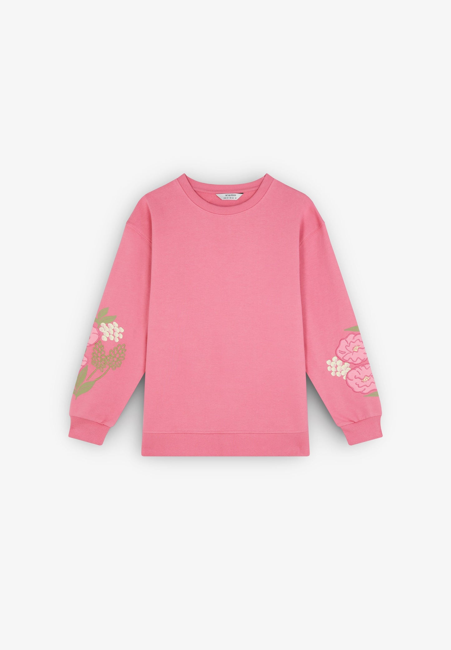 SUDADERA BORDADOS FLORES