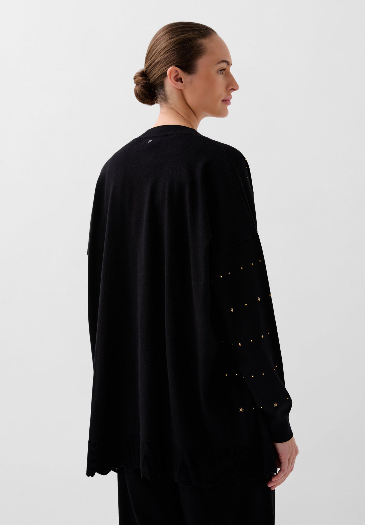 CARDIGAN PUNTO DETALLES STRASS