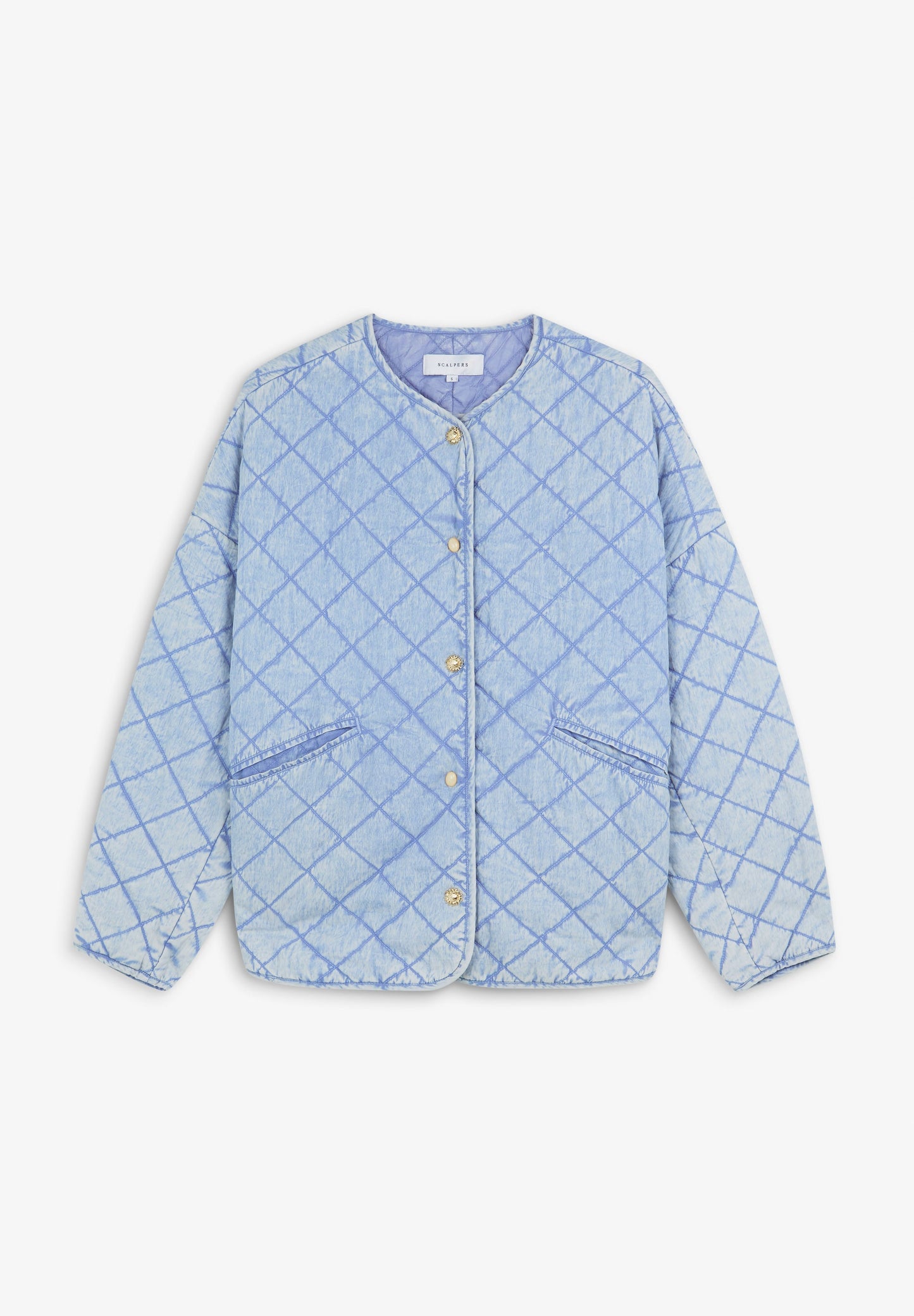 CHAQUETA ACOLCHADA ROMBOS