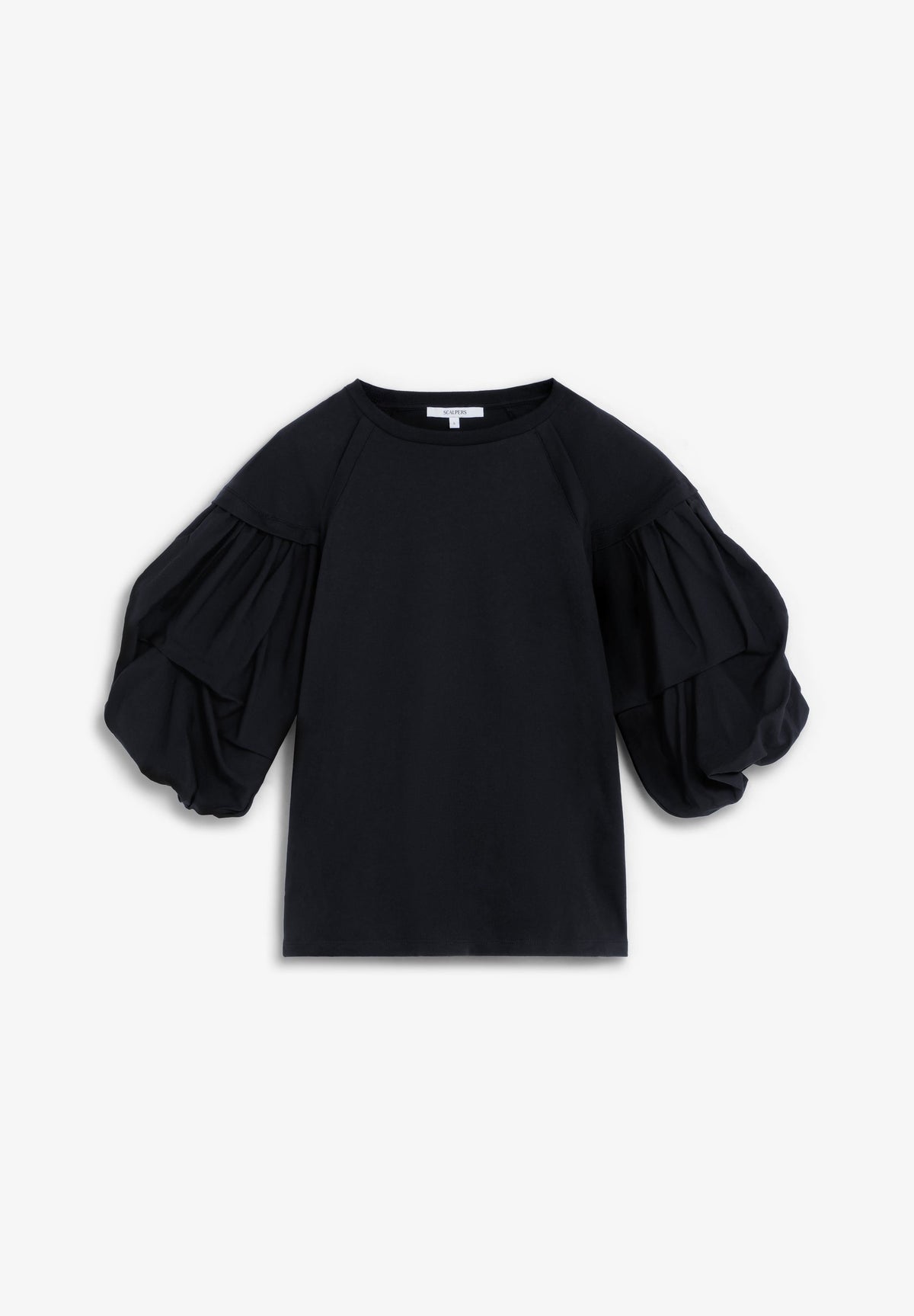 POLERA MANGA ABULLONADA