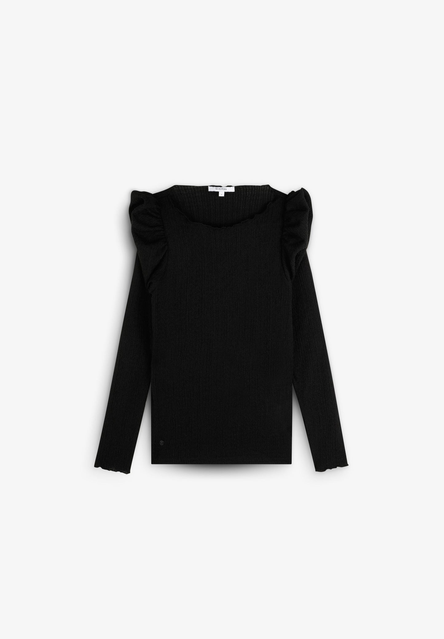 SCWRINKLE PUFF LS TEE