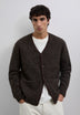 CARDIGAN CUELLO PICO ALPACA