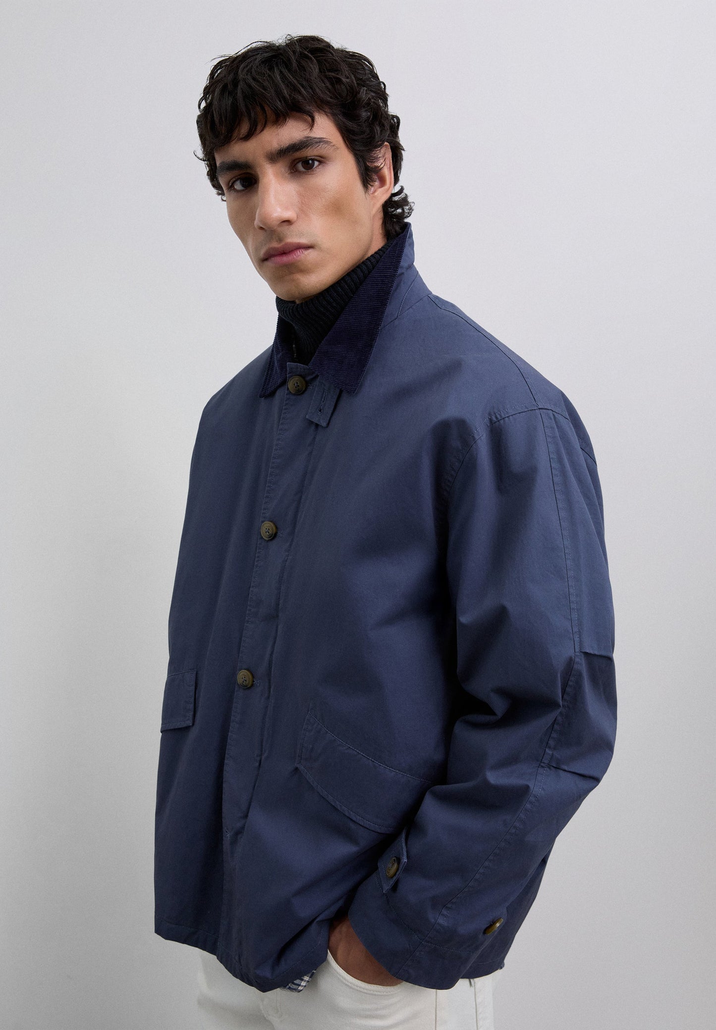 CHAQUETA CUELLO PANA