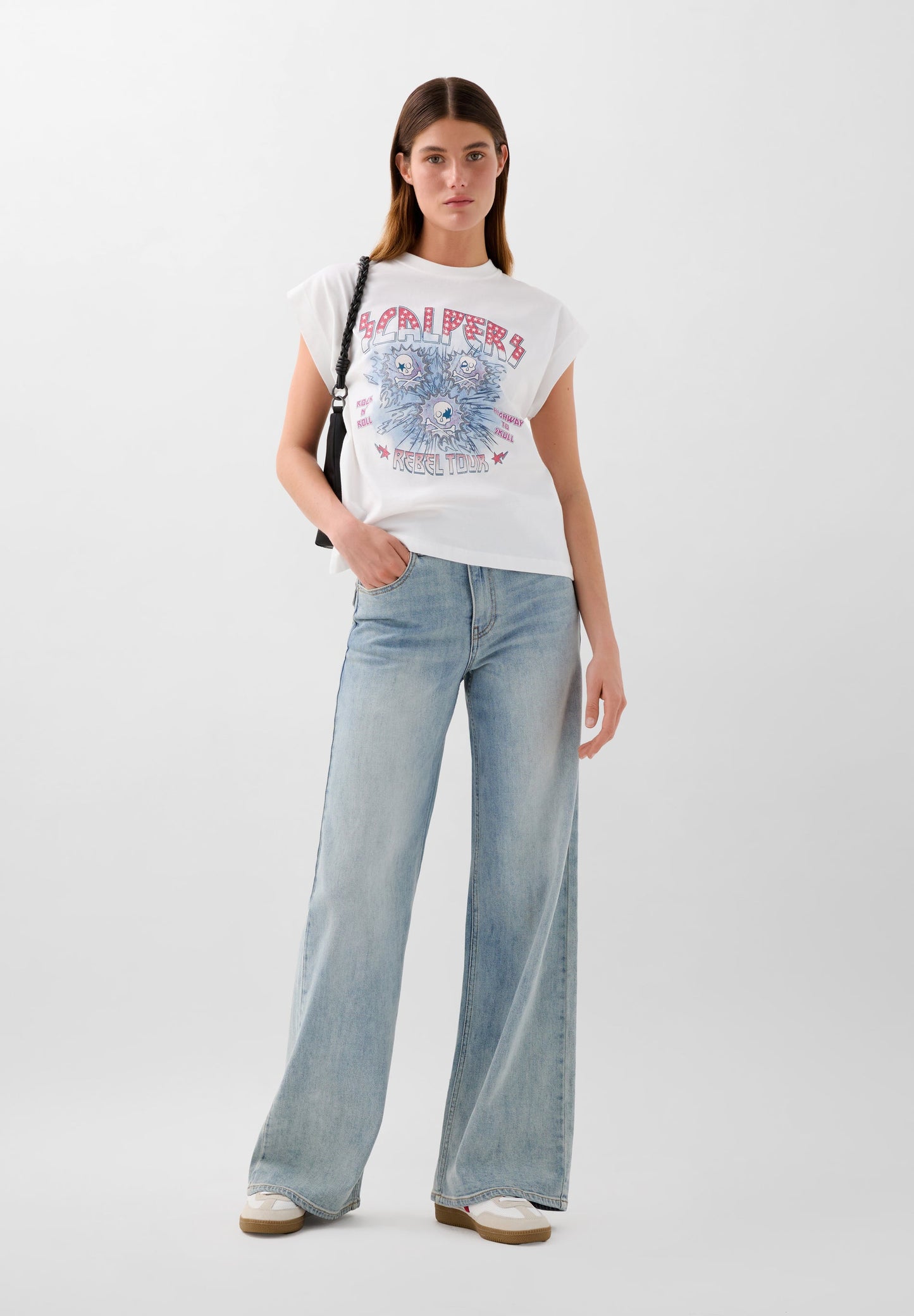 POLERA PRINT ROCK TOUR