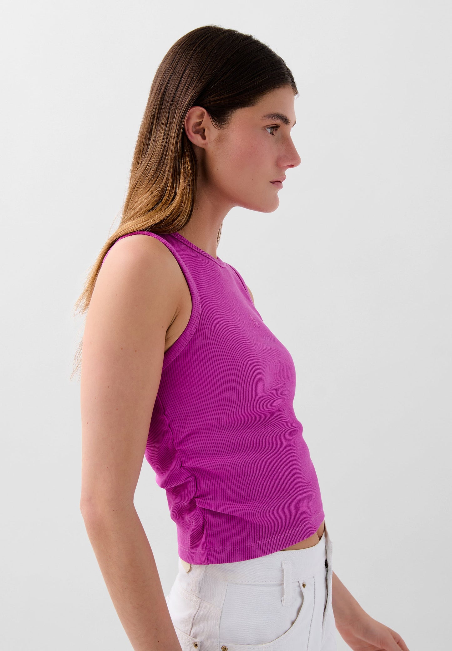 TANK TOP FRUNCES LATERALES