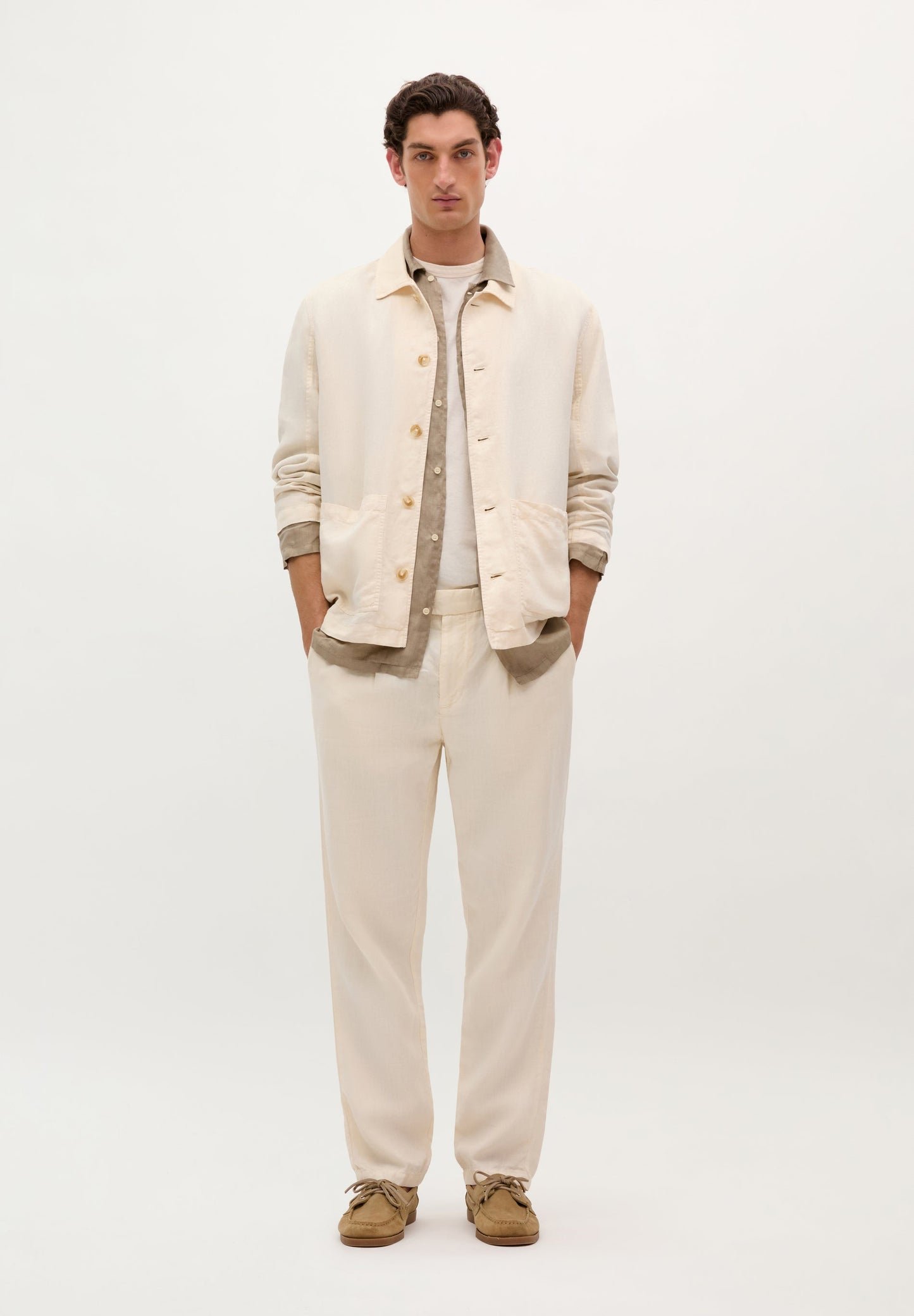 SOBRECAMISA 100% LINO