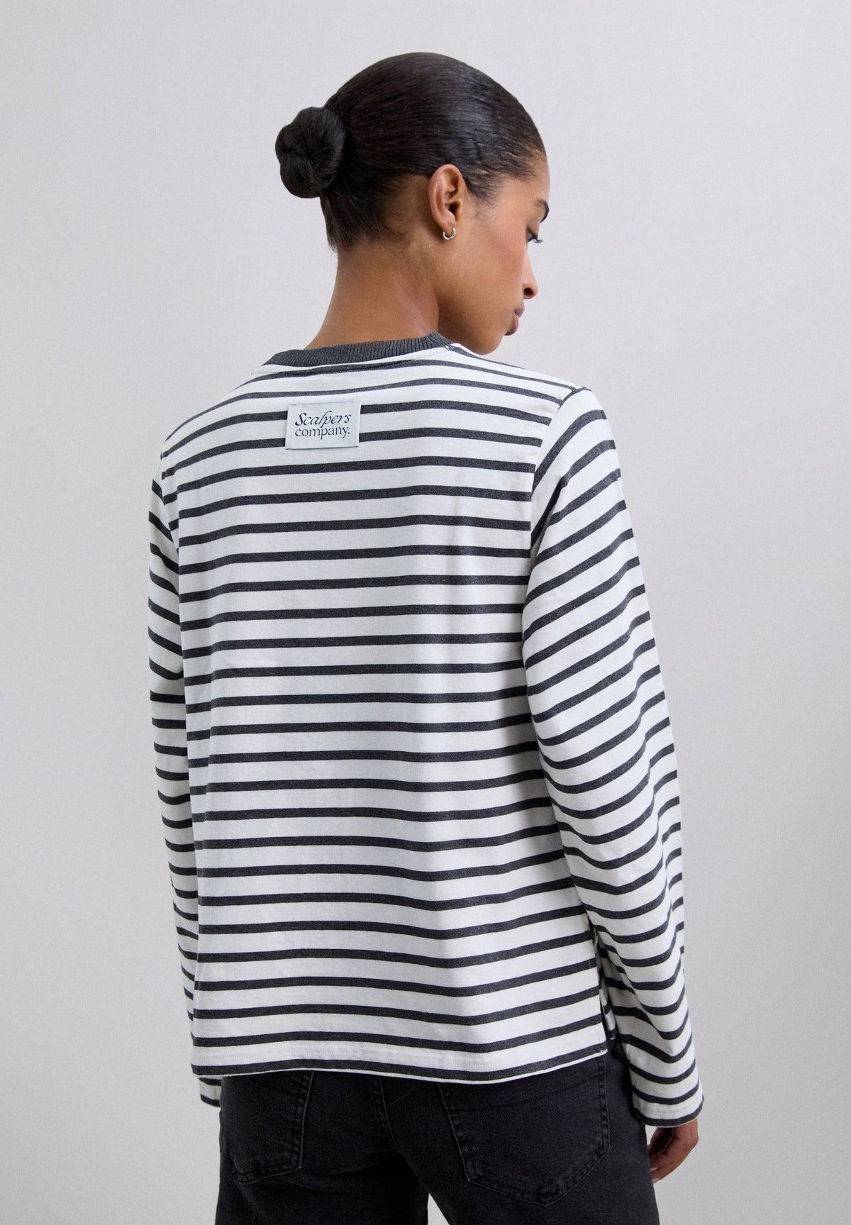 POLERA RAYAS MANGA LARGA