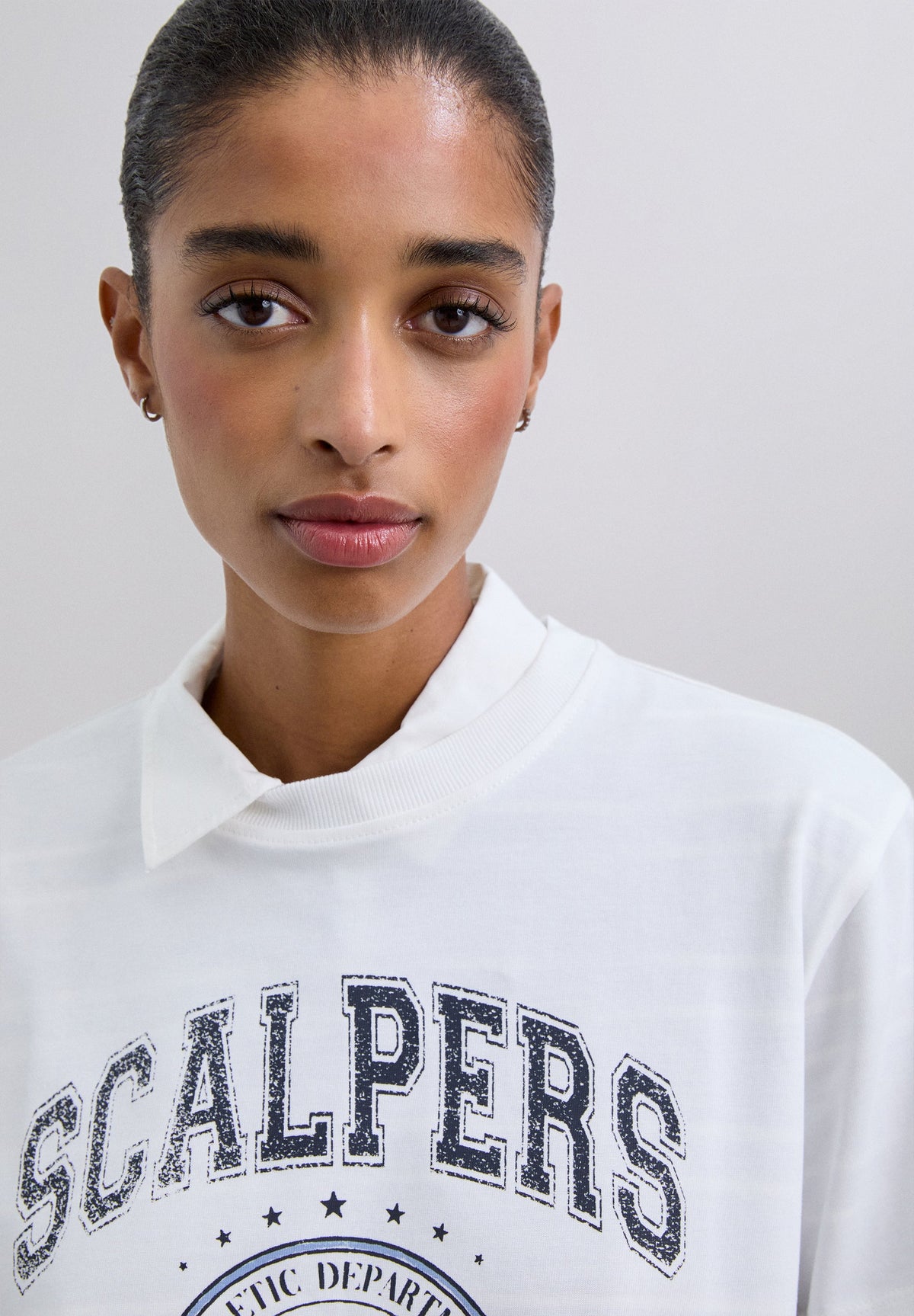 POLERA ALGODÓN PRINT LOGO