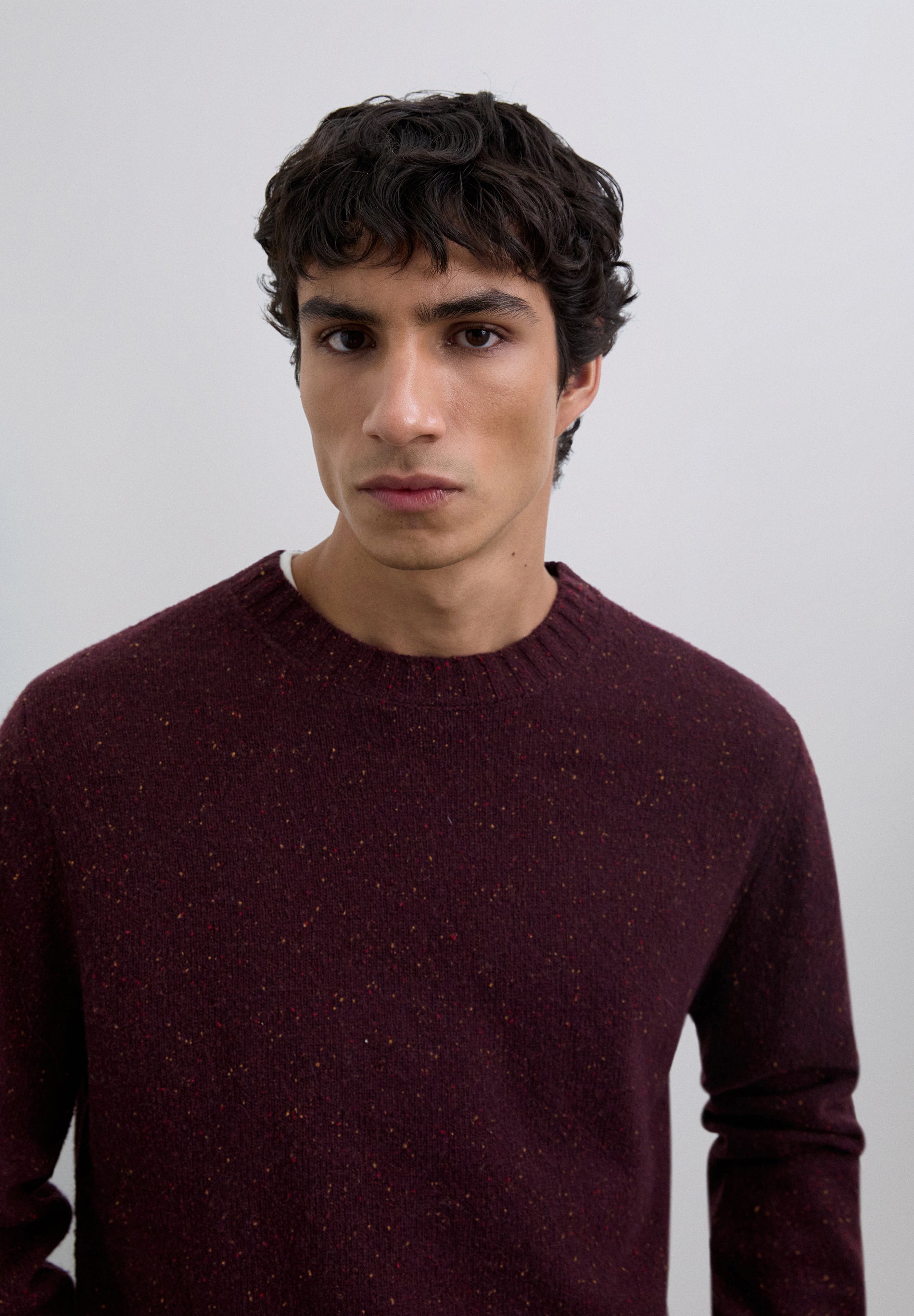 CHALECO LANA CUELLO REDONDO