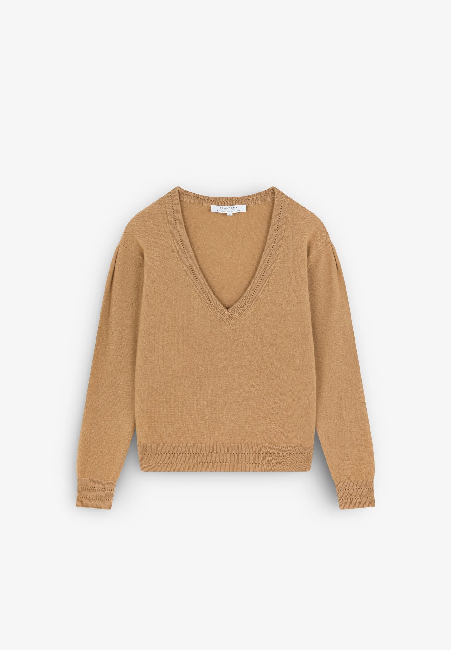 SWEATER CASHMERE CUELLO EN V