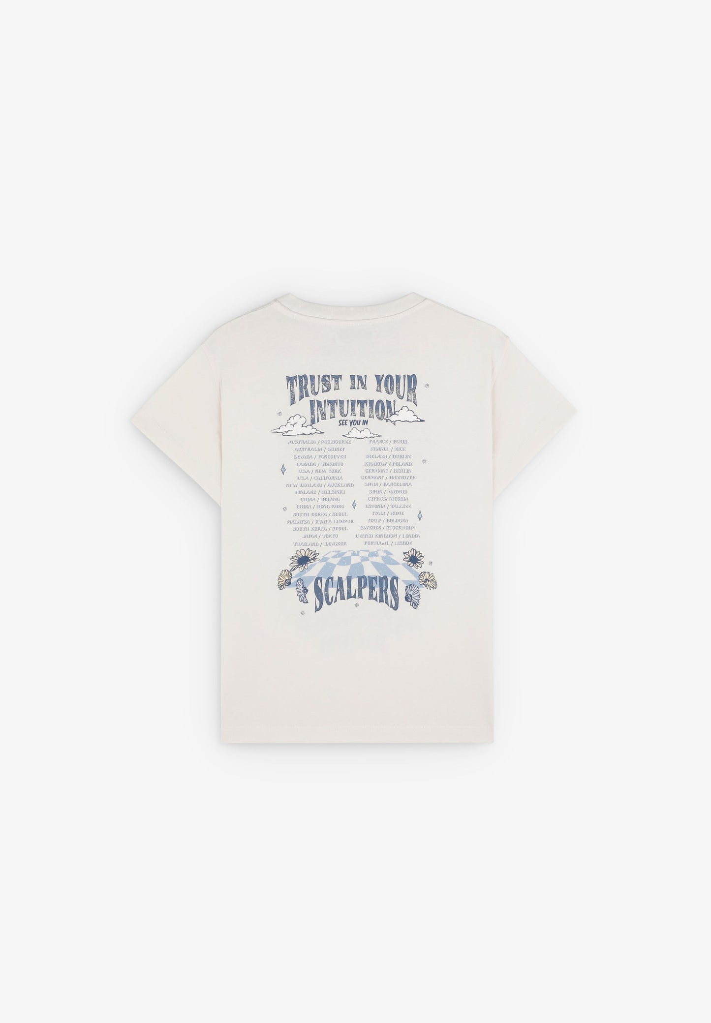 POLERA PRINT ROCK CALAVERA