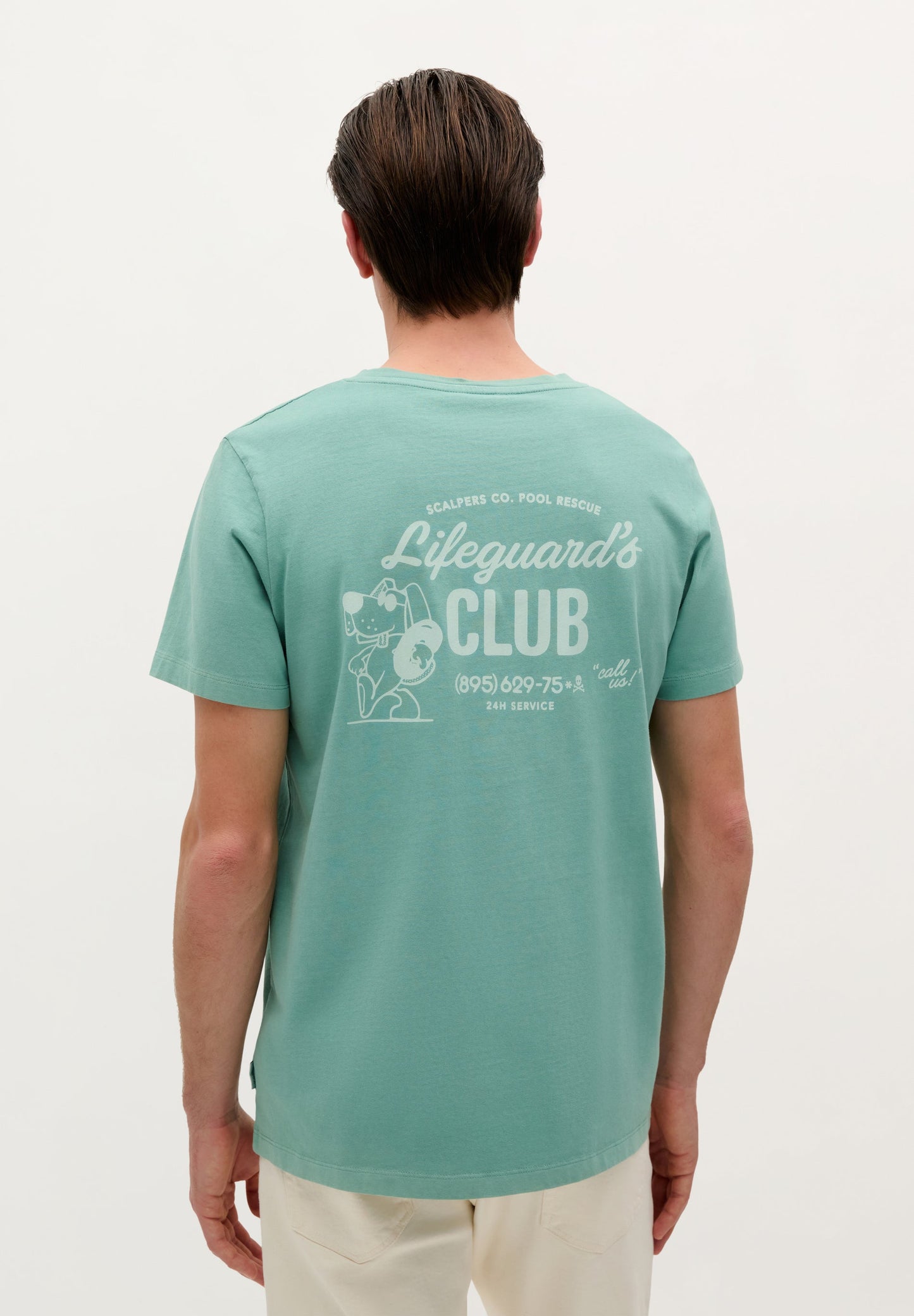 POLERA LIFEGUARD ESTAMPADA