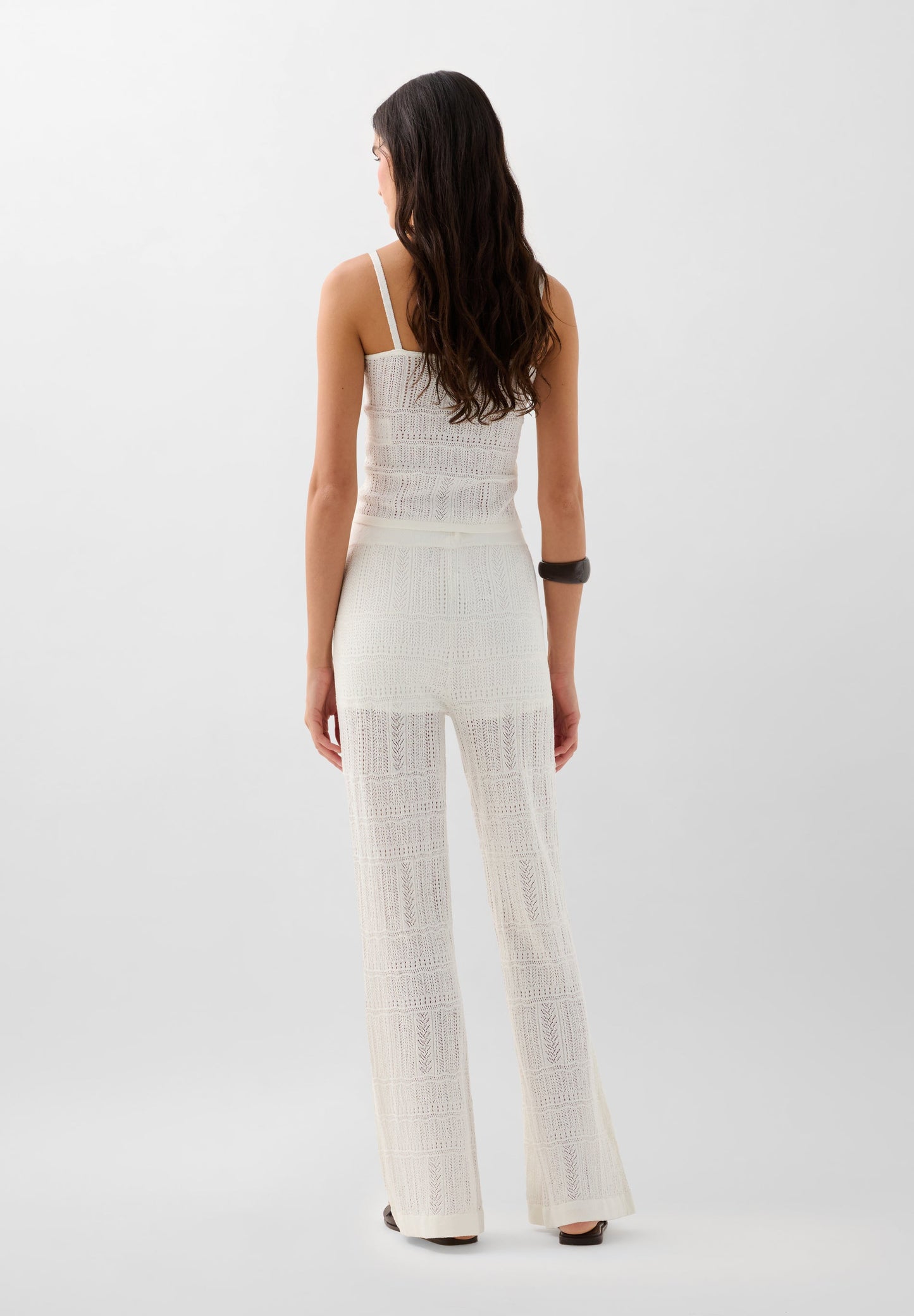 PANTALÓN FLARE POINTELLE