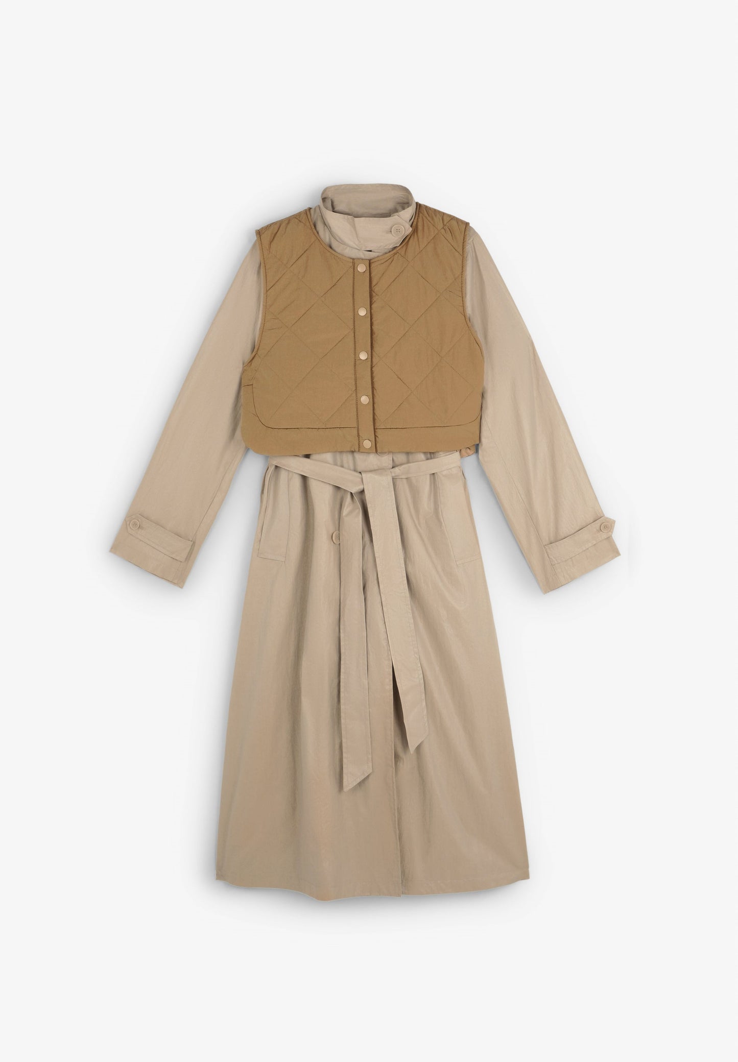 TRENCH CHALECO DESMONTABLE