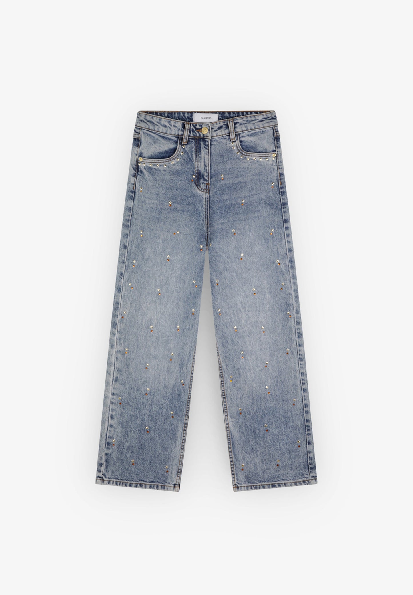 STAR STUDS DENIM PANT