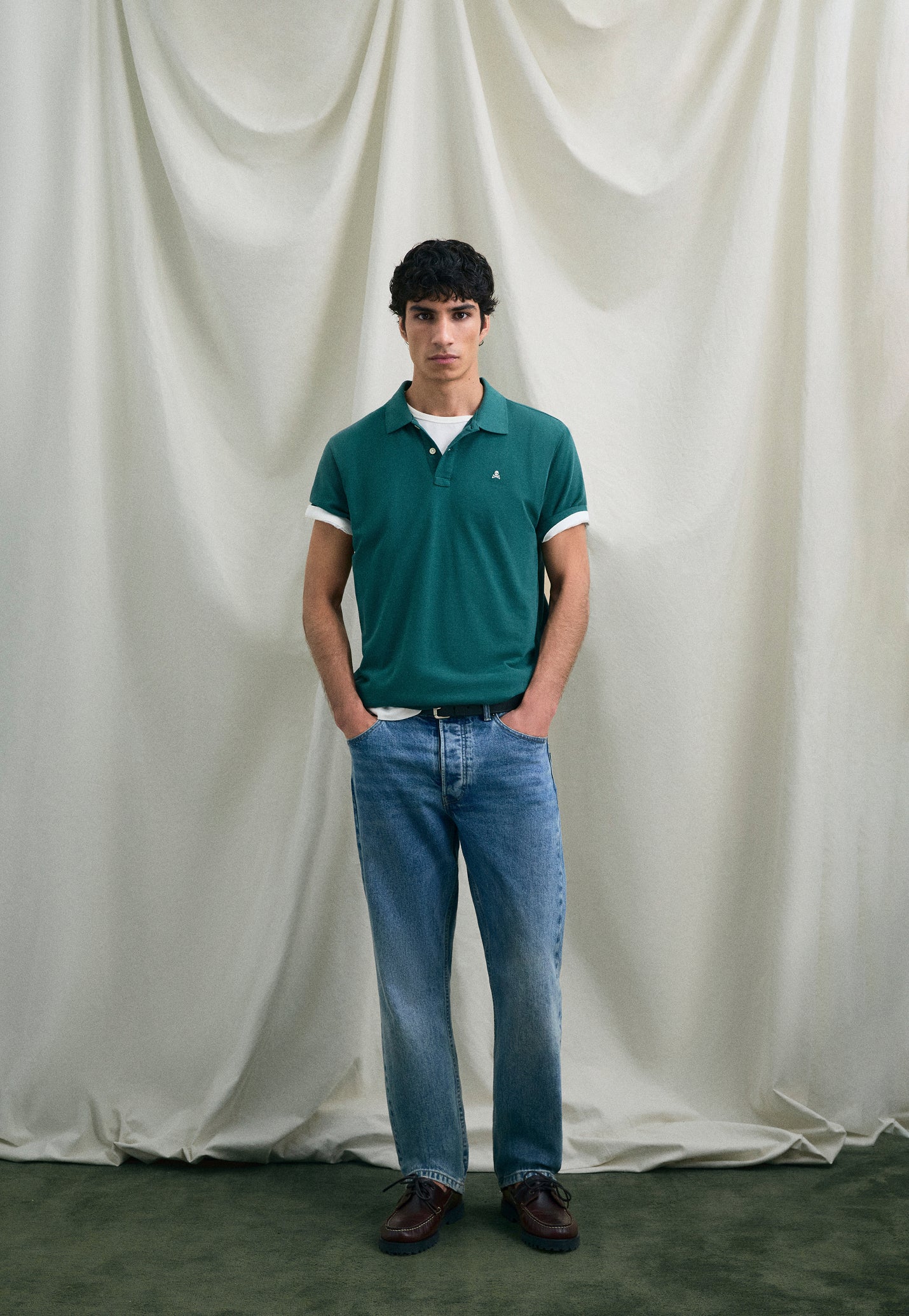 POLO PIQUÉ BORDADO ALGODÓN