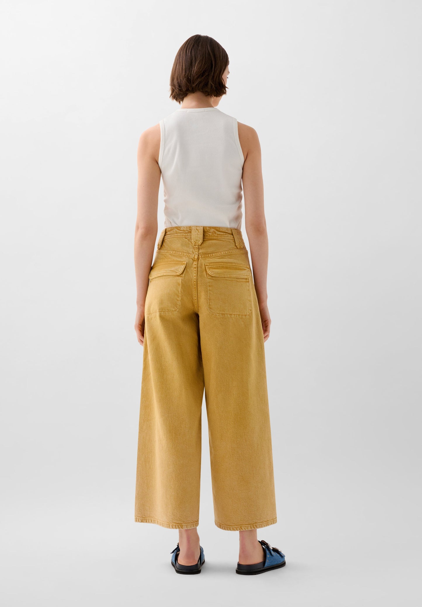 VAQUEROS CULOTTE EFECTO LAVADO