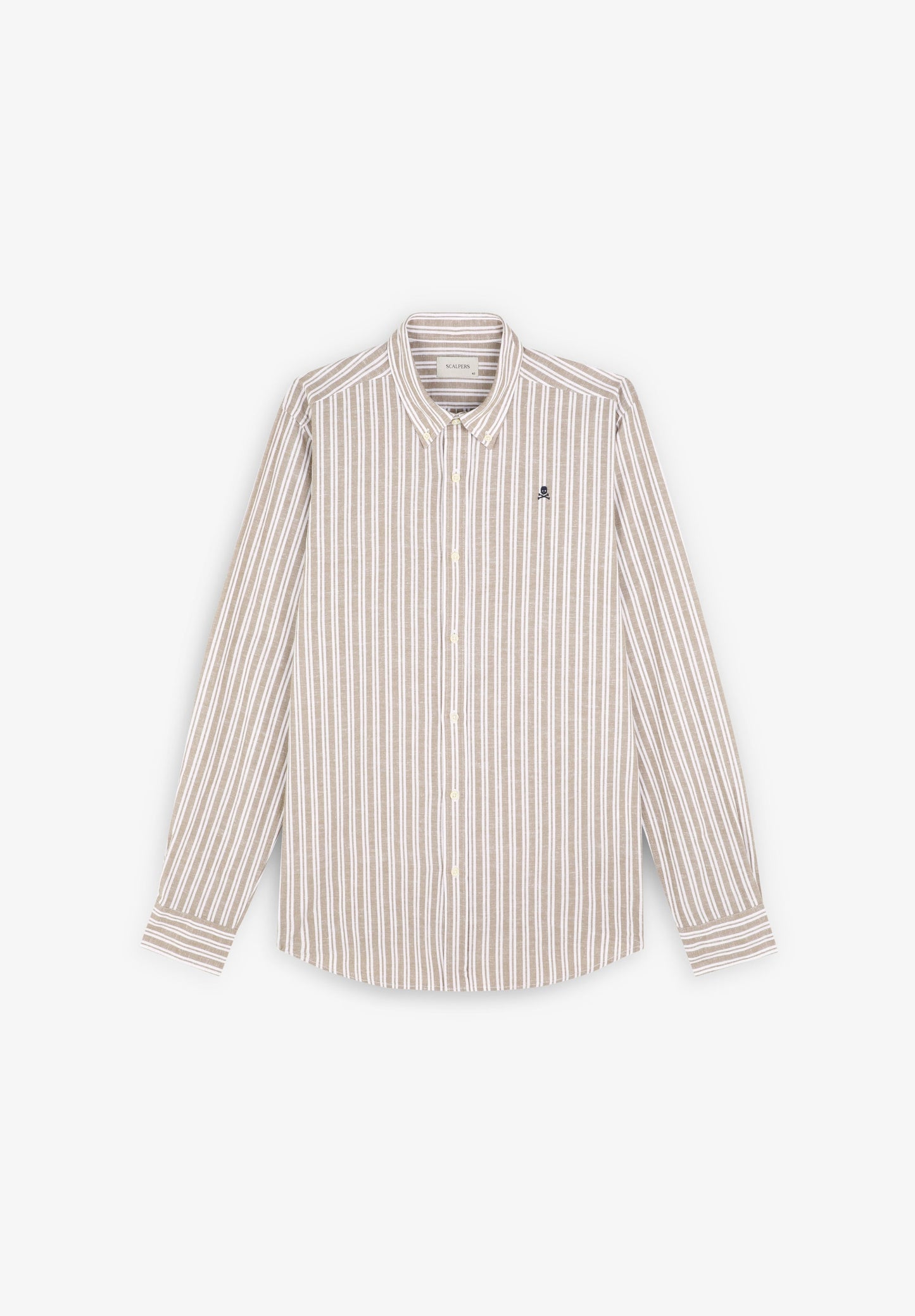 CAMISA RAYAS CALAVERA CONTRASTE