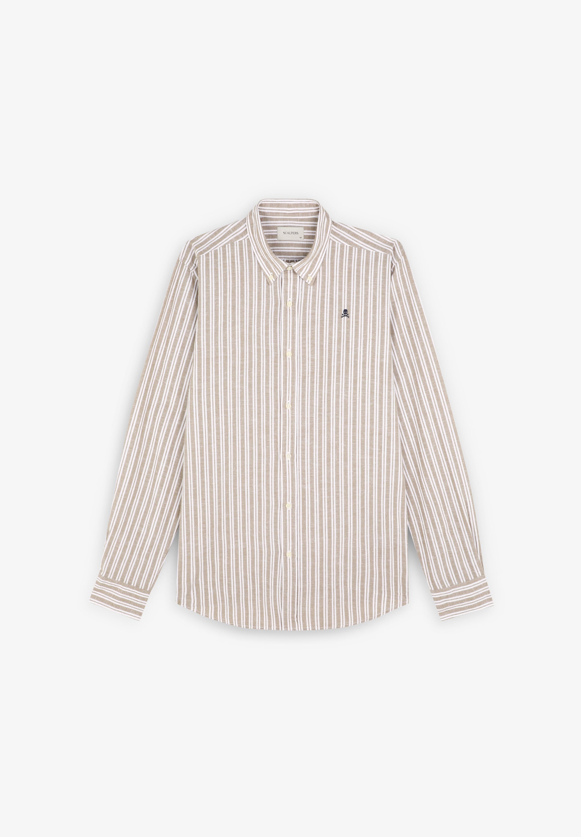 CAMISA RAYAS CALAVERA CONTRASTE