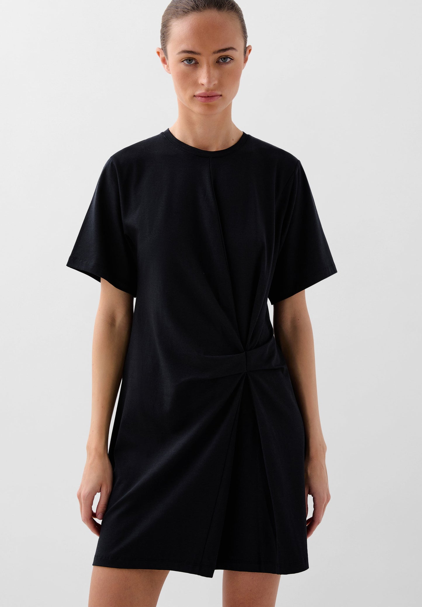 VESTIDO MINI DETALLE NUDO