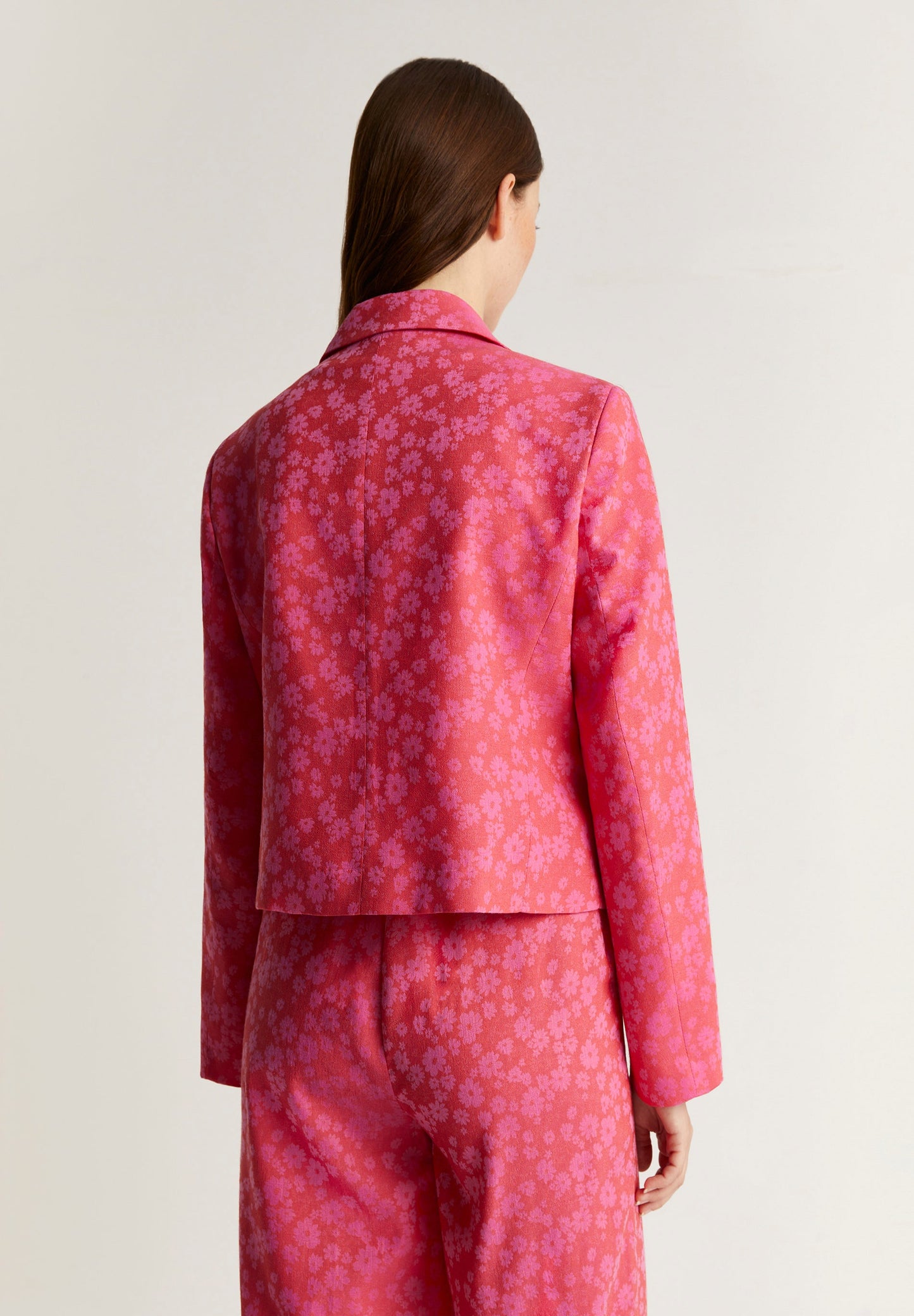 BLAZER JACQUARD FLORES