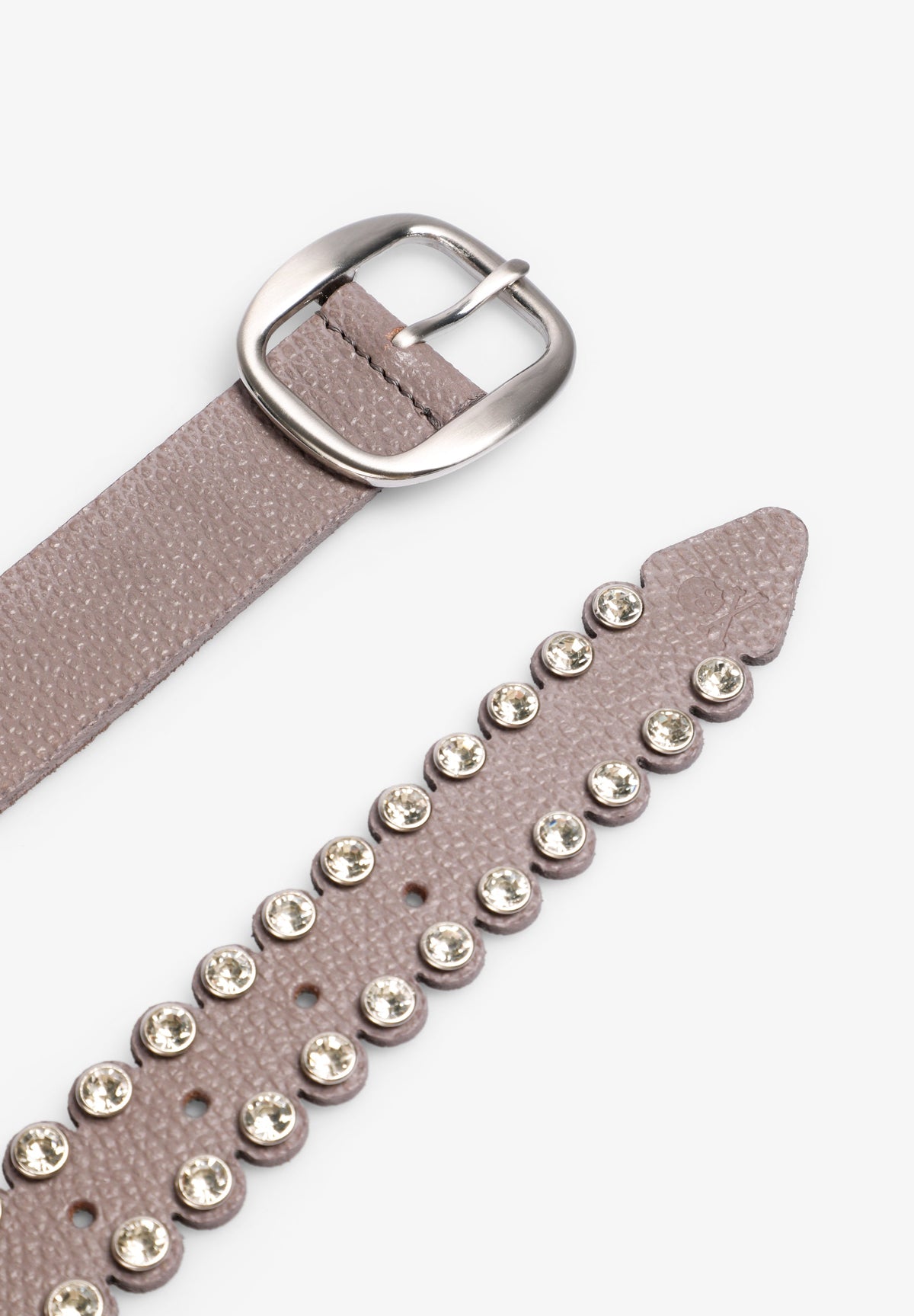 CINTURÓN PIEL STRASS