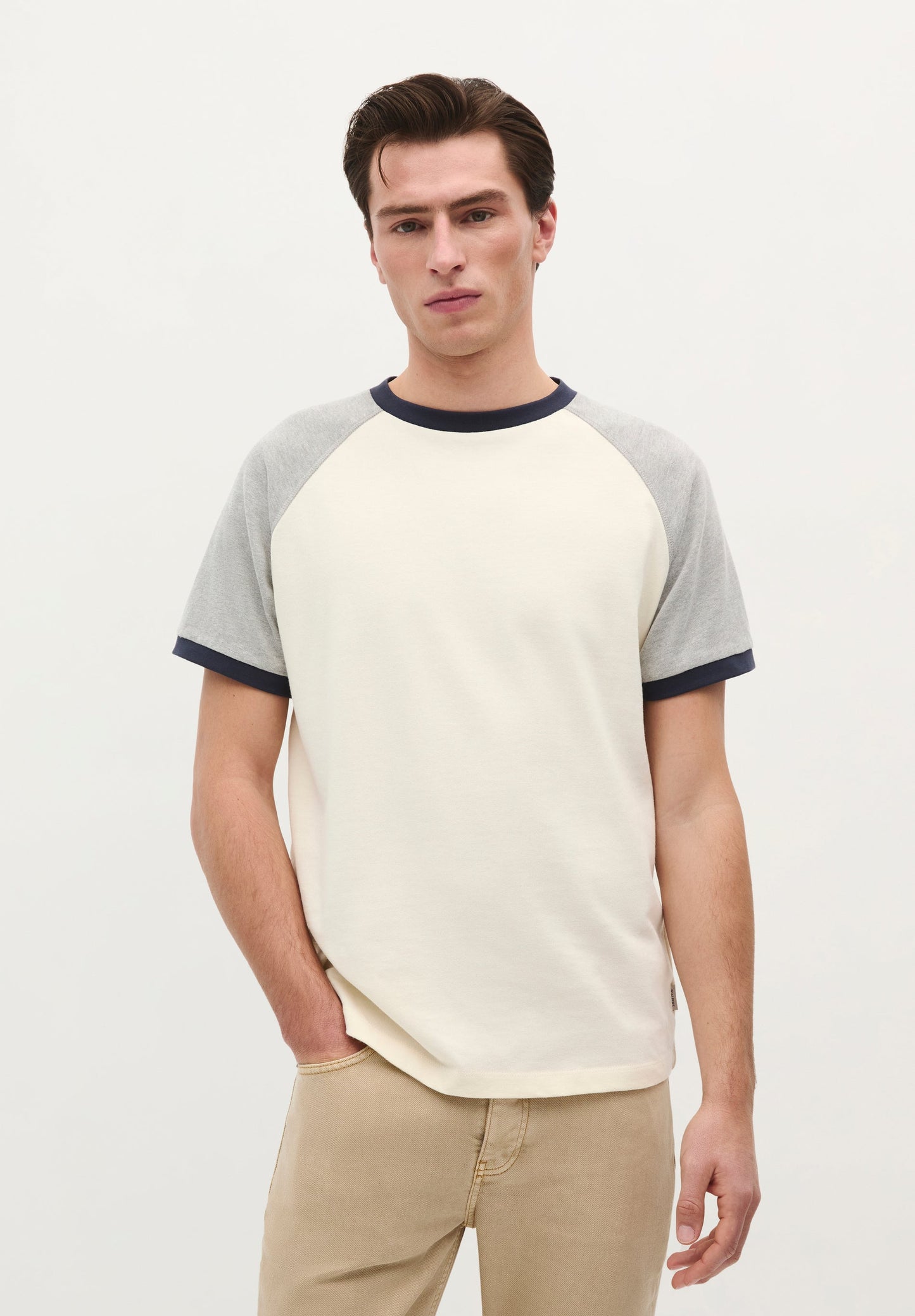 POLERA CONTRASTE RIB